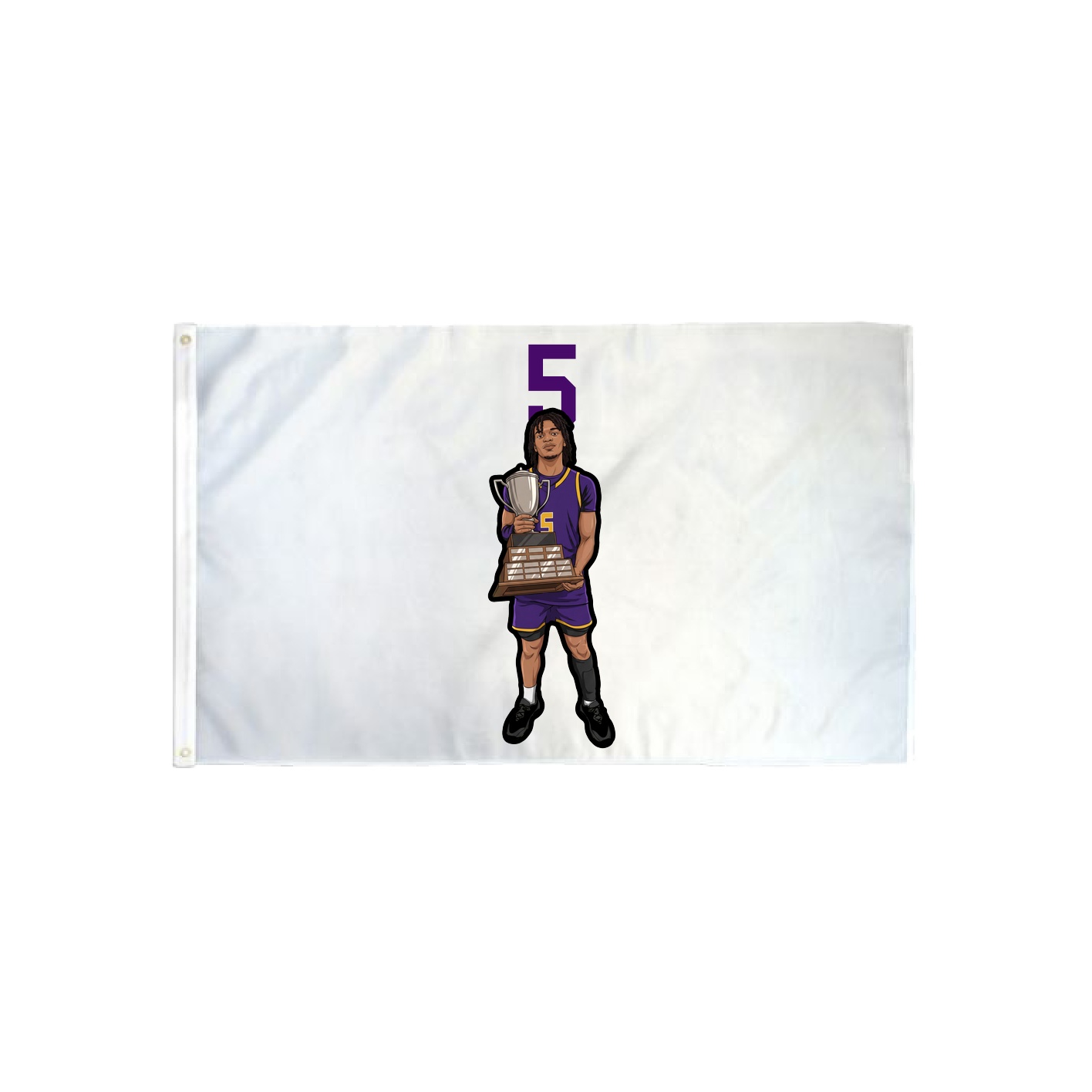 3x5 Flag — Number Top in Classic