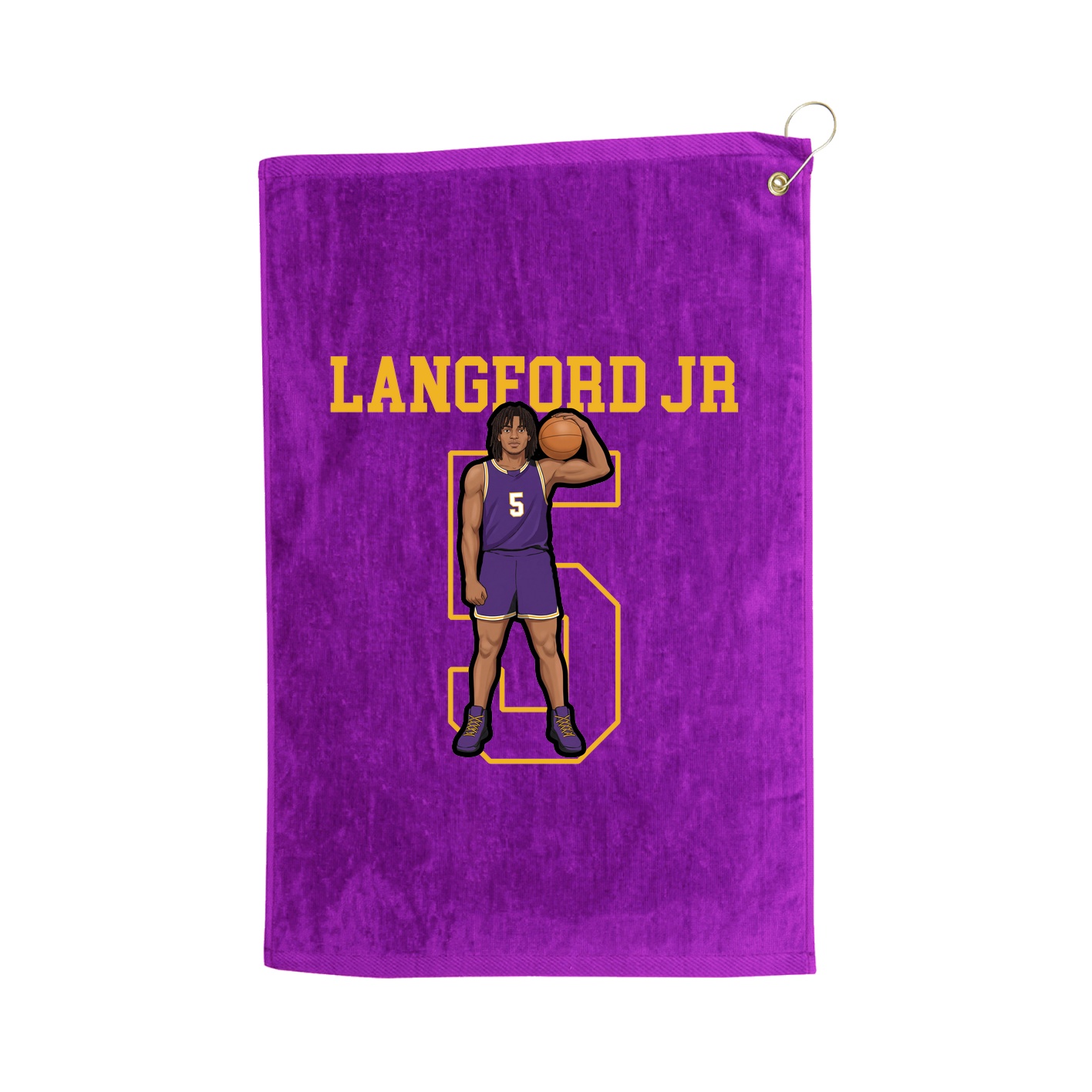 Terry Velour Golf Towel
