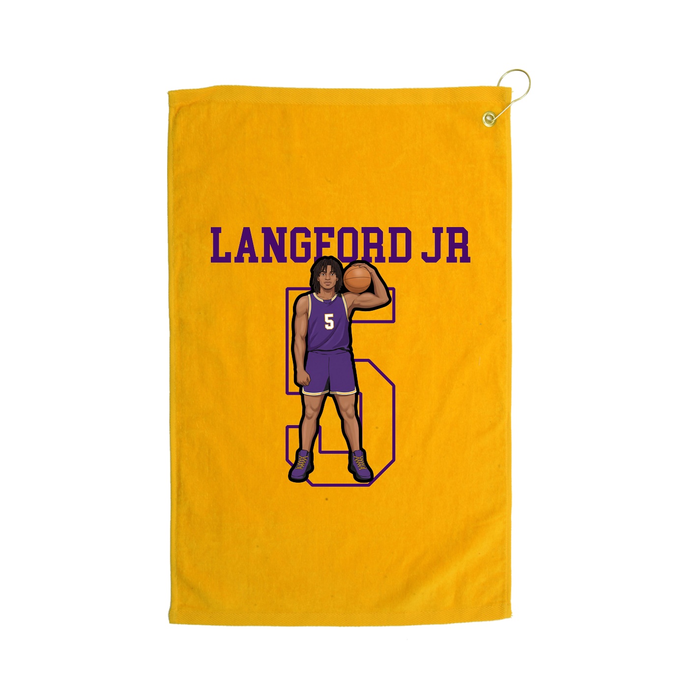 Golf Towel — Shirsey in Gold