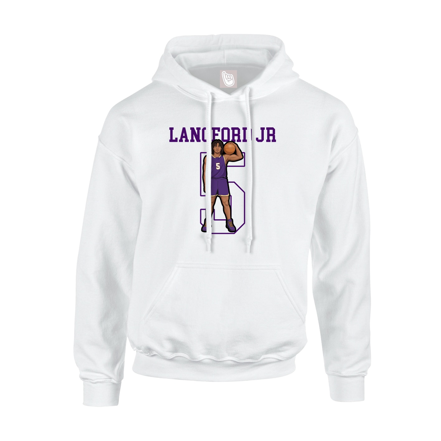 Youth Hoodie — Shirsey in White