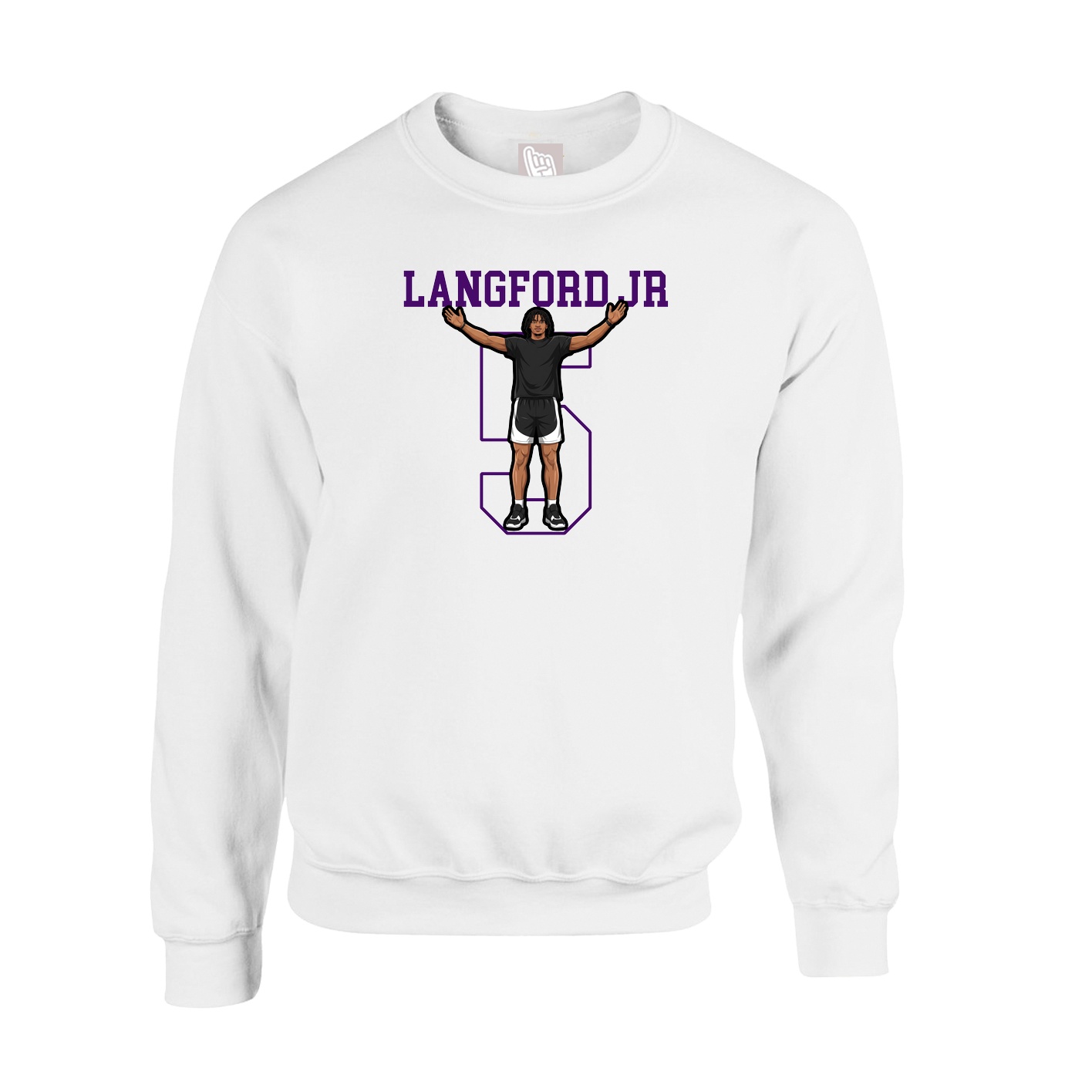 Fleece Crew — Shirsey in White