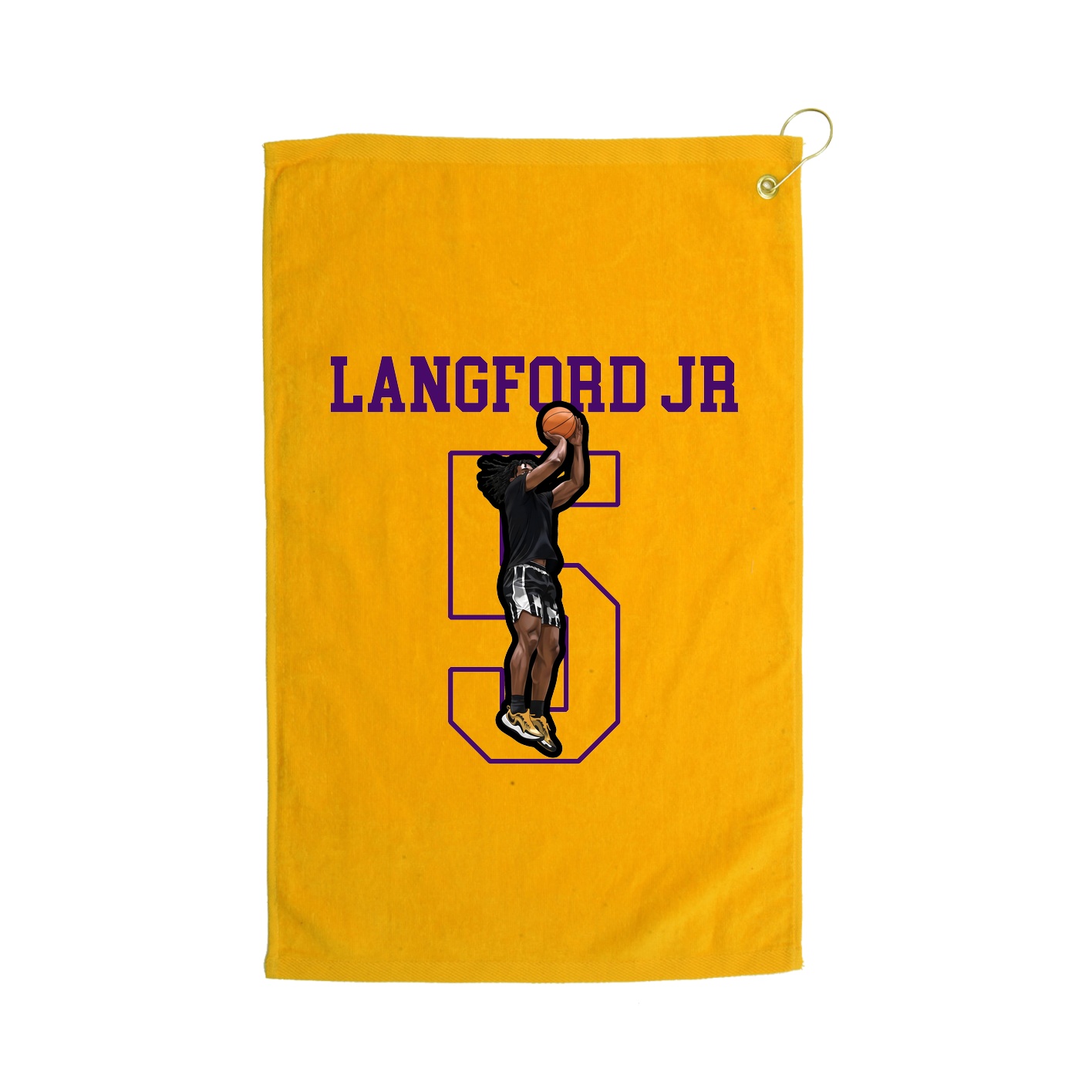 Golf Towel — Shirsey in Gold