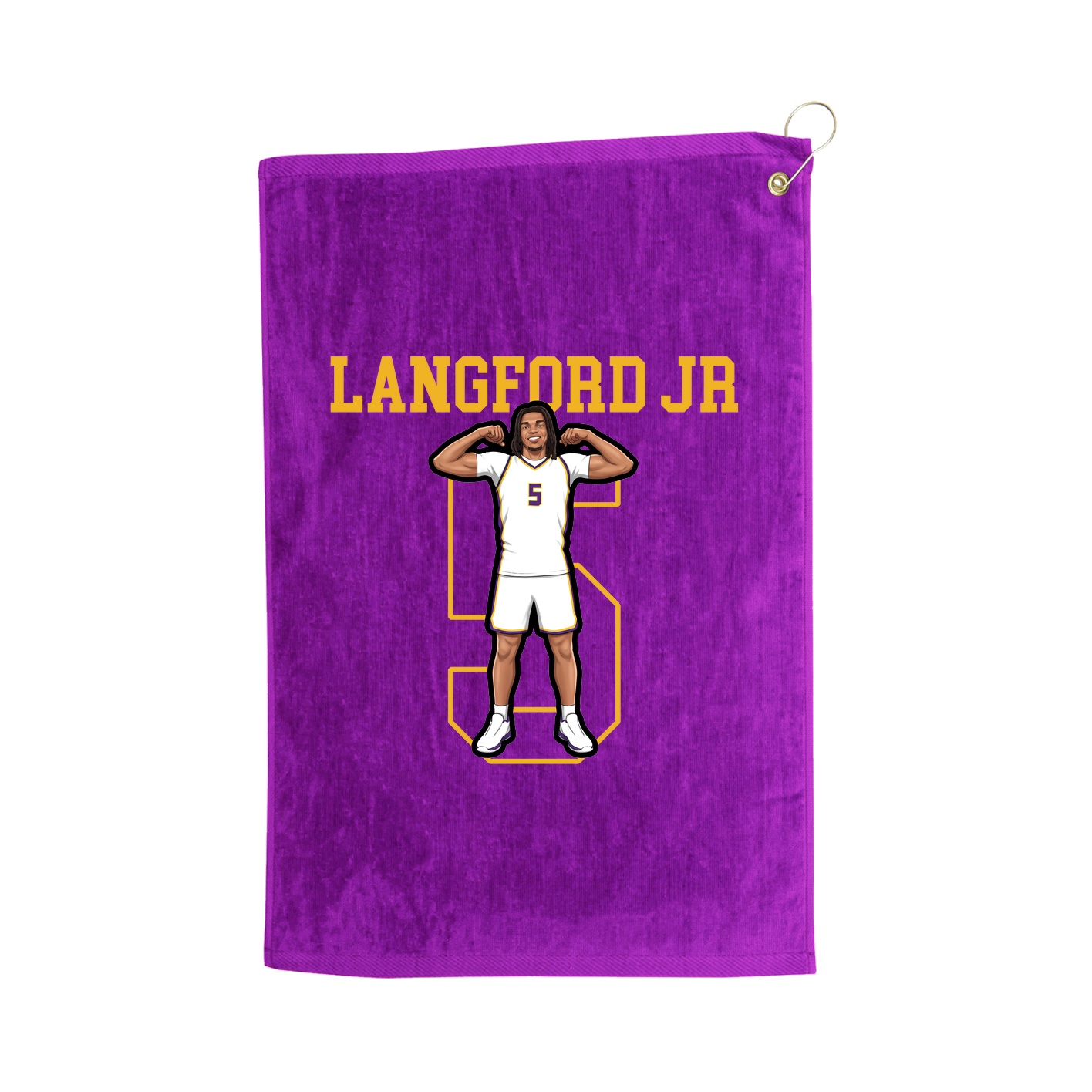 Golf Towel — Shirsey in Purple