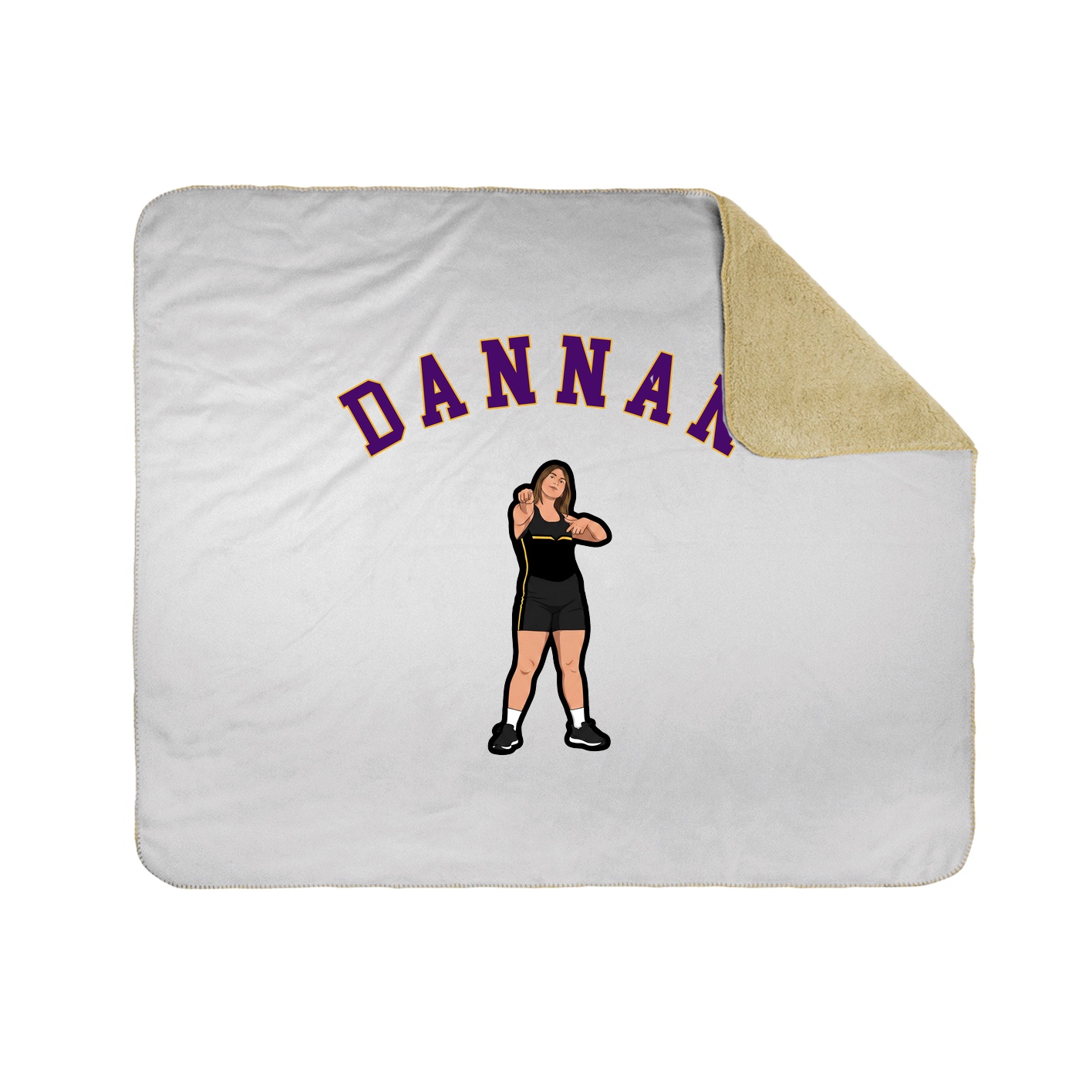 Throw Blanket — Shirsey Arch in White