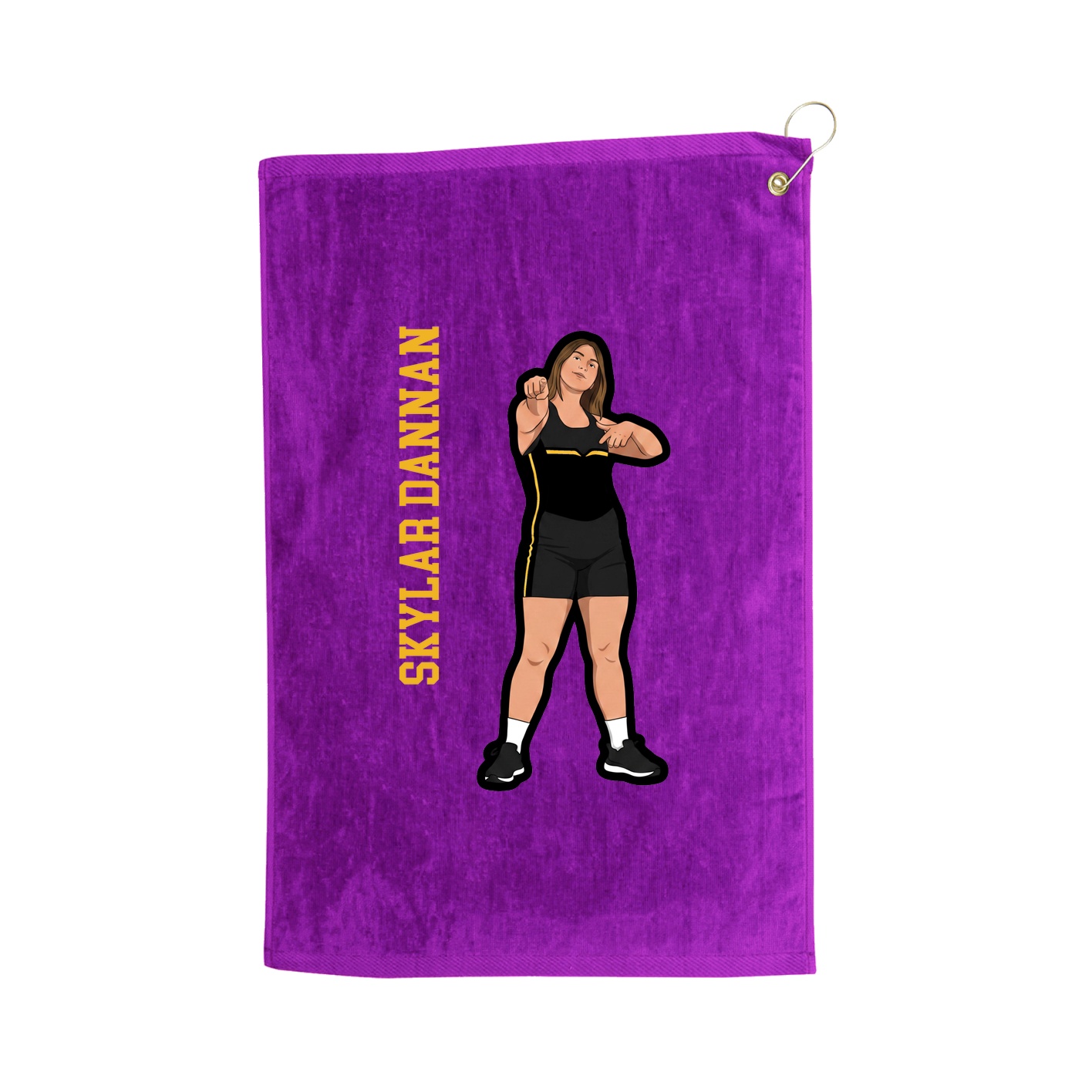 Terry Velour Golf Towel