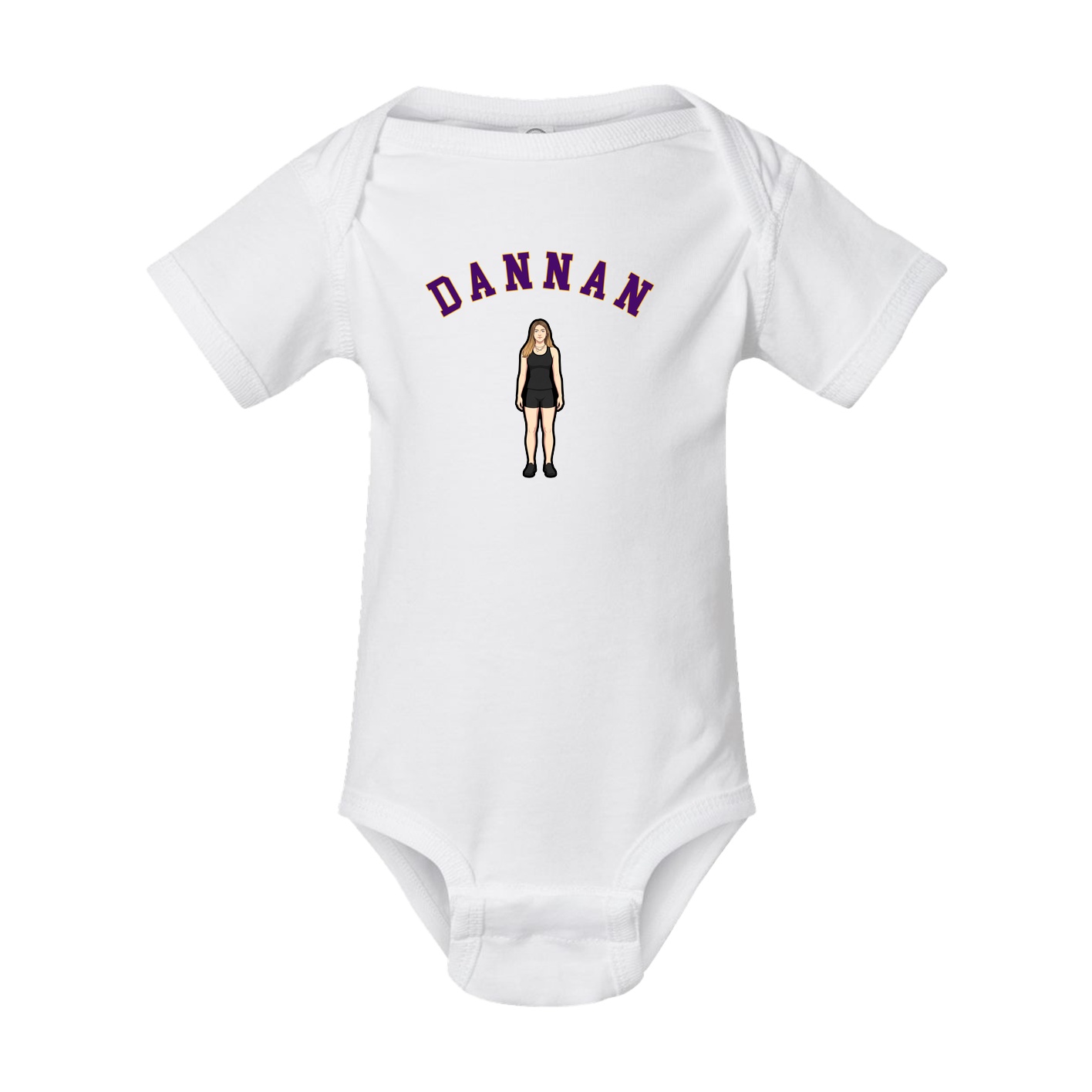 Baby Onesie — Shirsey Arch in White