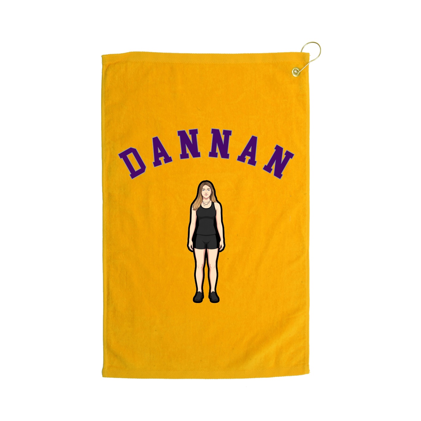 Golf Towel — Shirsey Arch in Gold