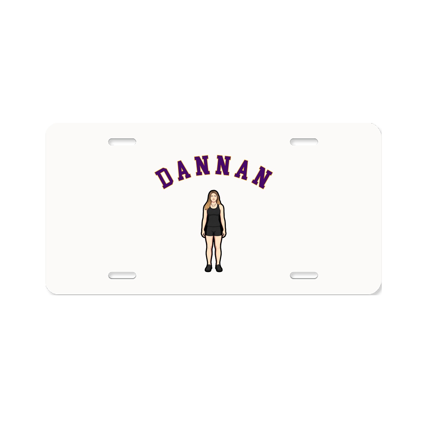 License Plate — Shirsey Arch in Classic