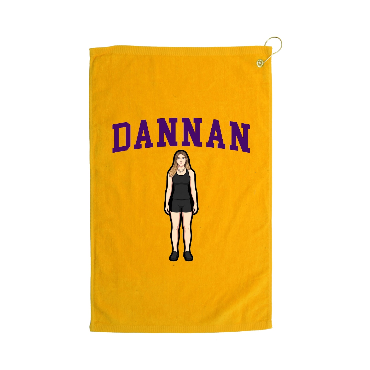 Golf Towel — Shirsey in Gold