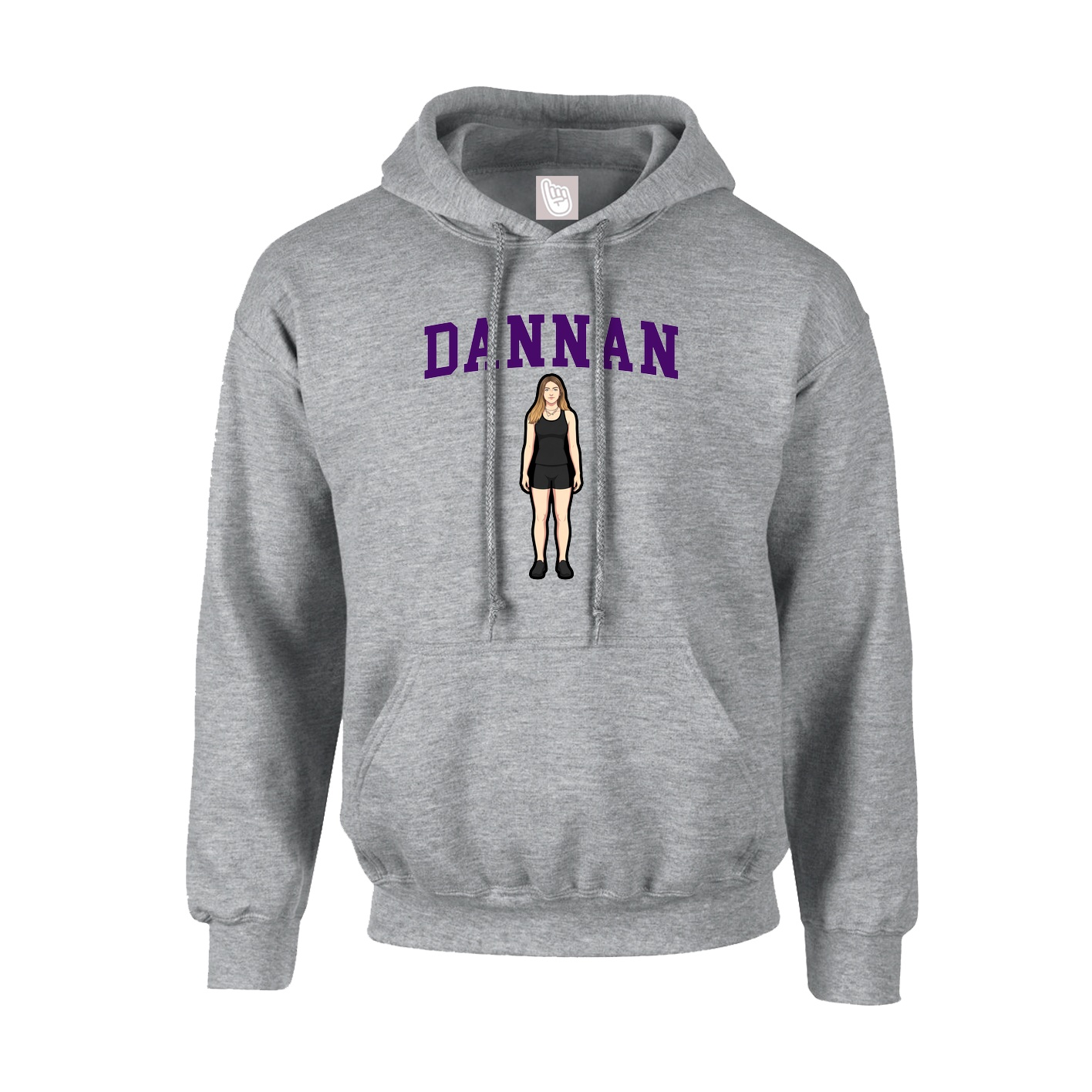 Youth Hoodie — Shirsey in Grey