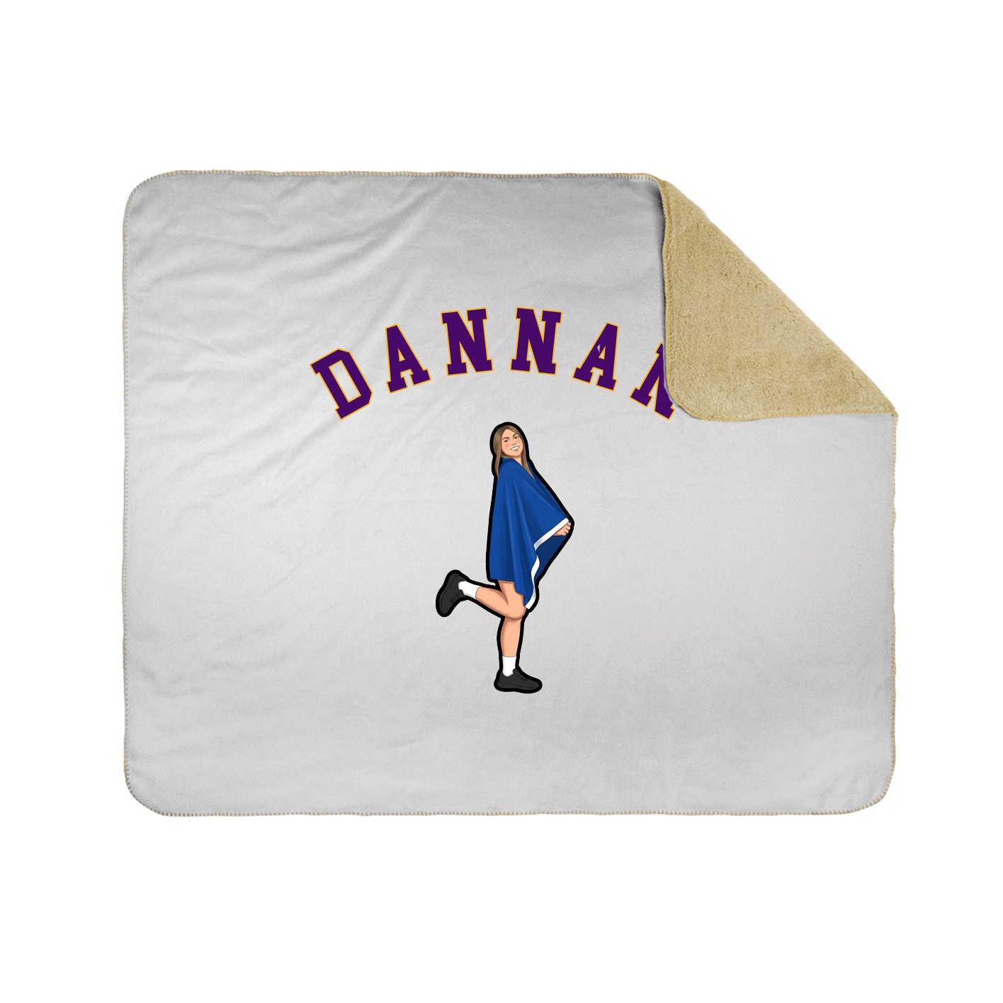 Throw Blanket — Shirsey Arch in White