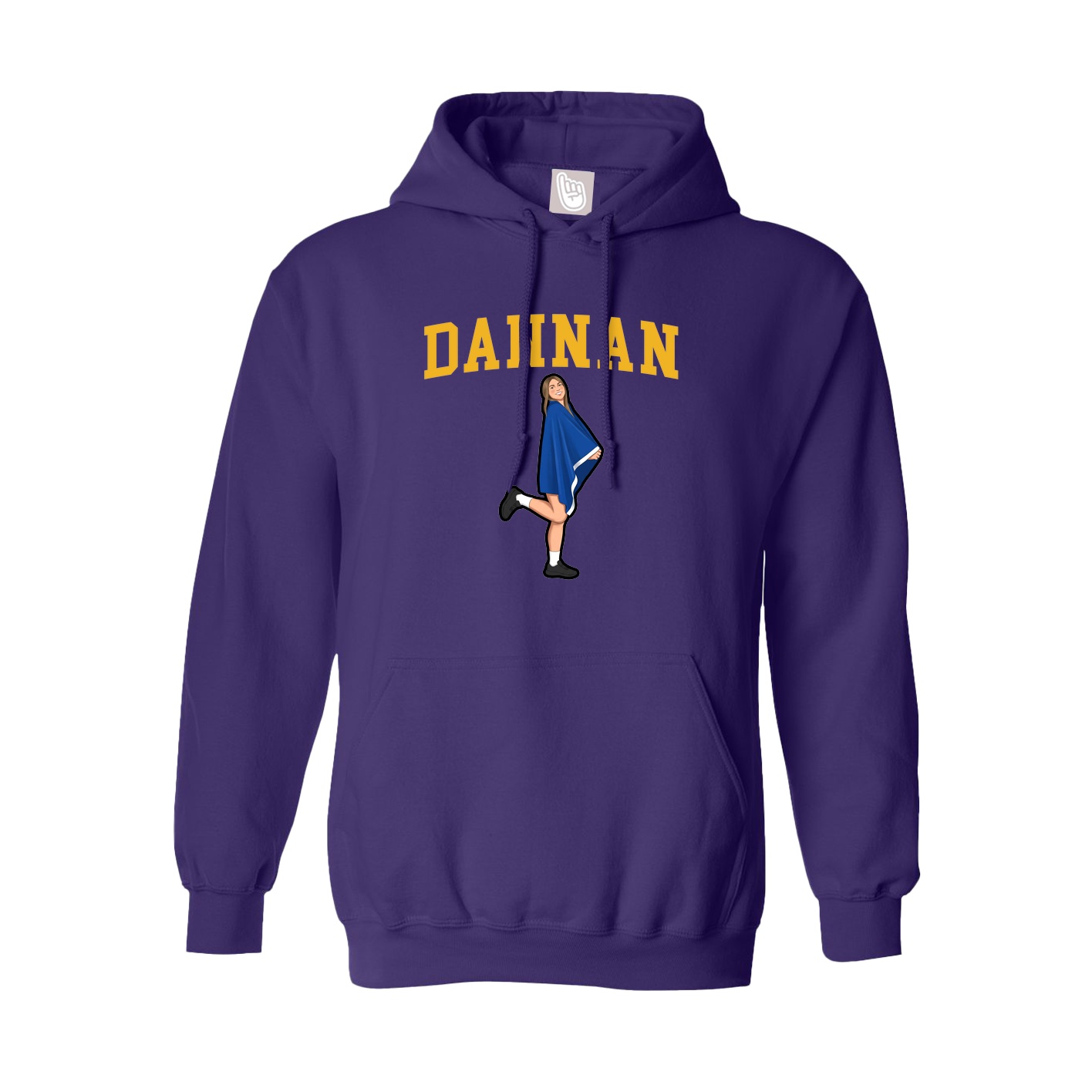 Hoodie — Shirsey in Purple