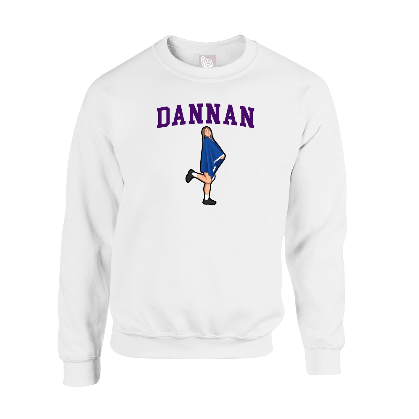 Fleece Crew — Shirsey in White
