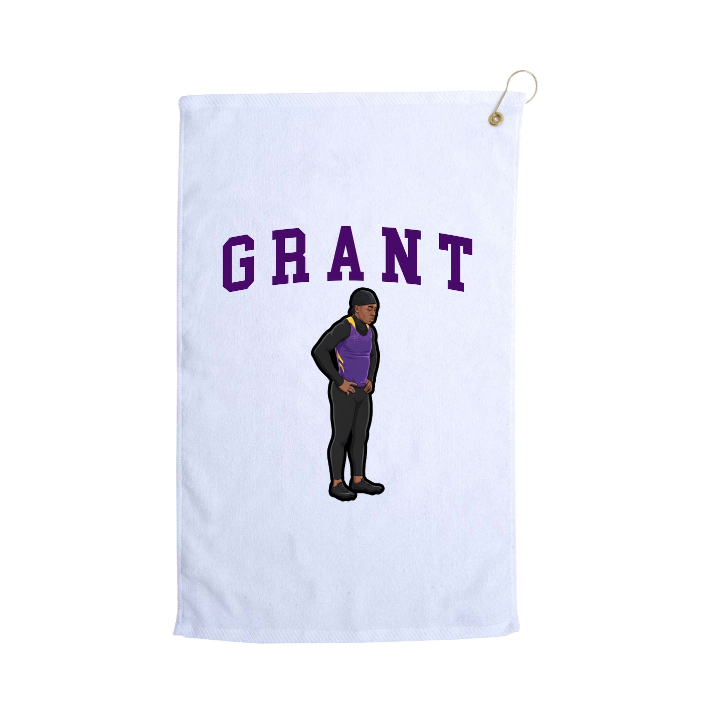 Golf Towel — Shirsey in White