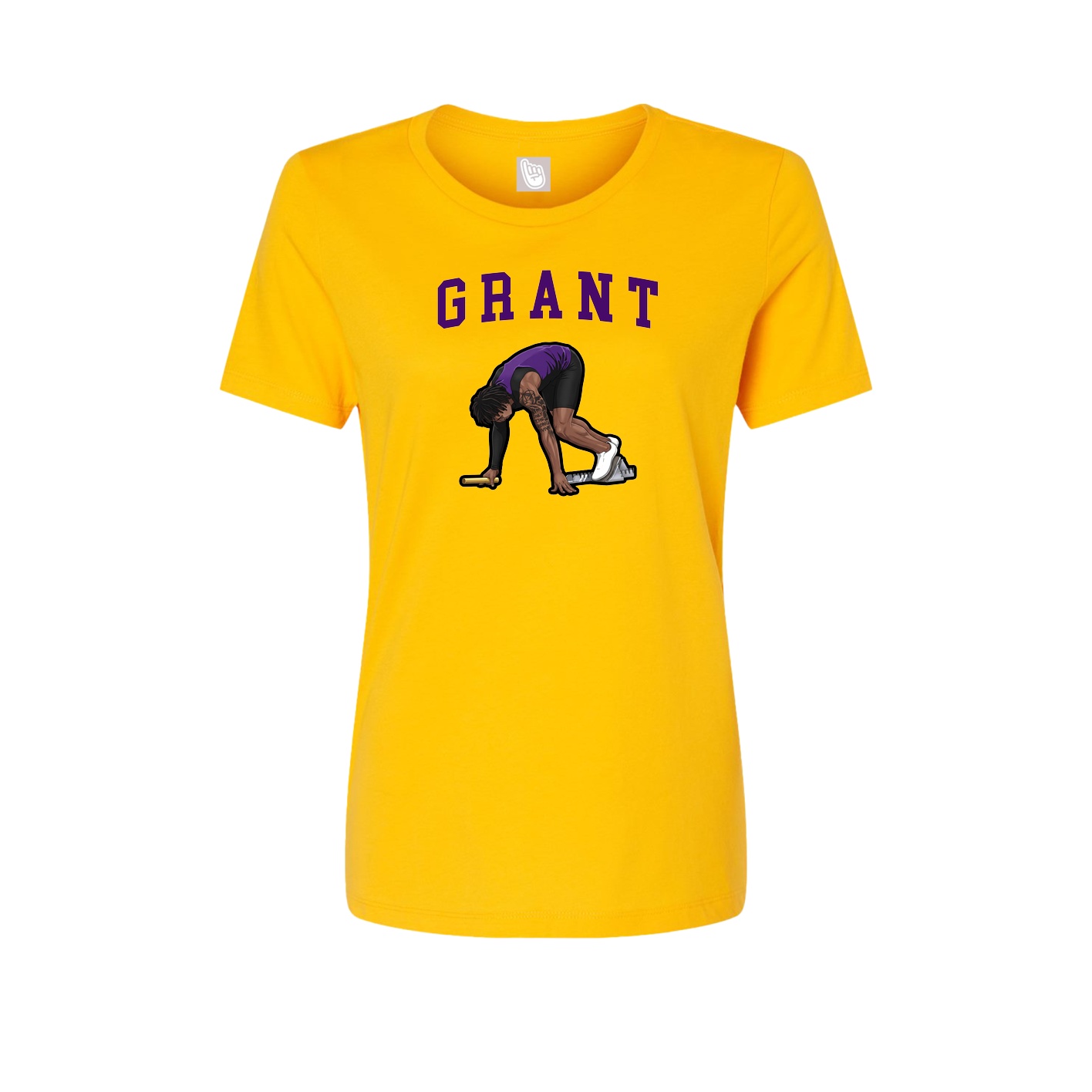 Fitted Women's Tee — Shirsey in Gold