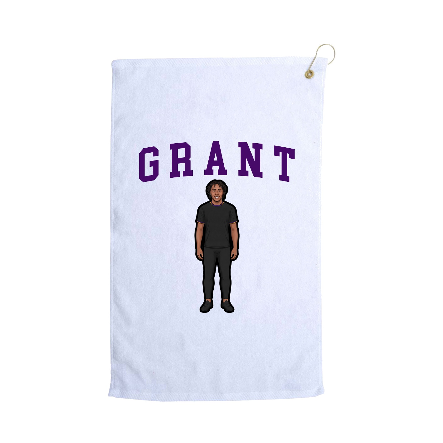Golf Towel — Shirsey in White