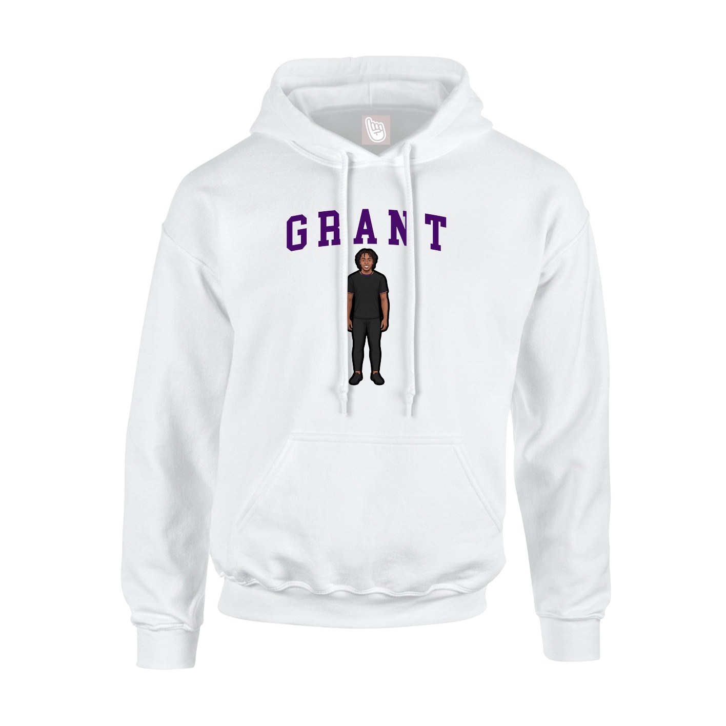 Hoodie — Shirsey in White