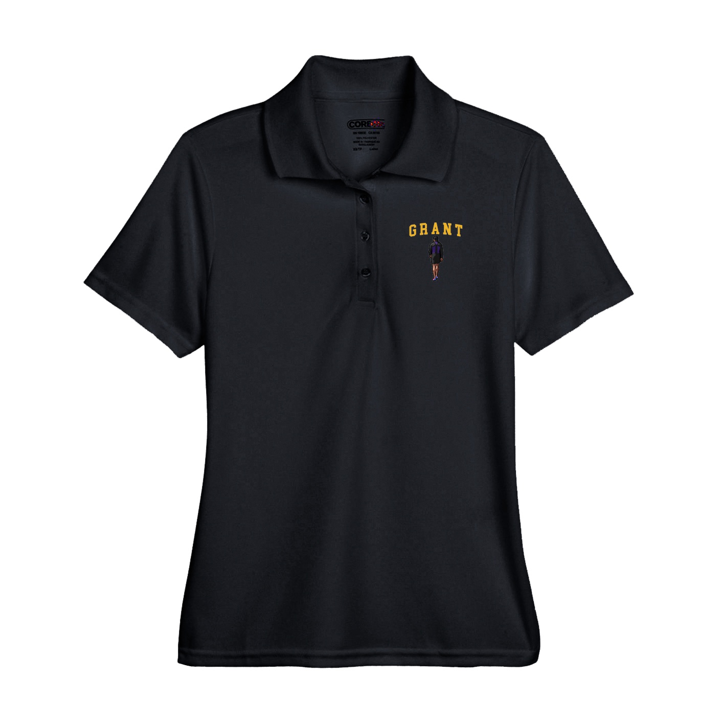 Performance Polo — Shirsey in Black