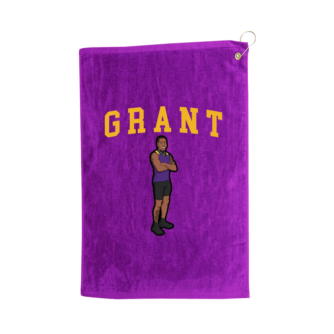 Golf Towel — Shirsey in Purple