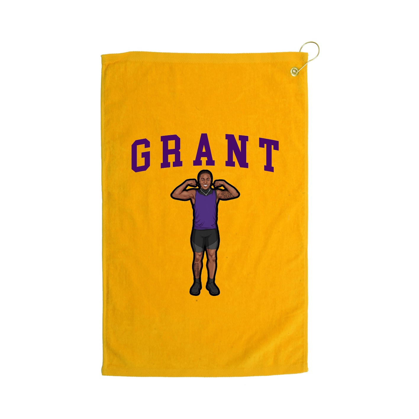 Golf Towel — Shirsey in Gold