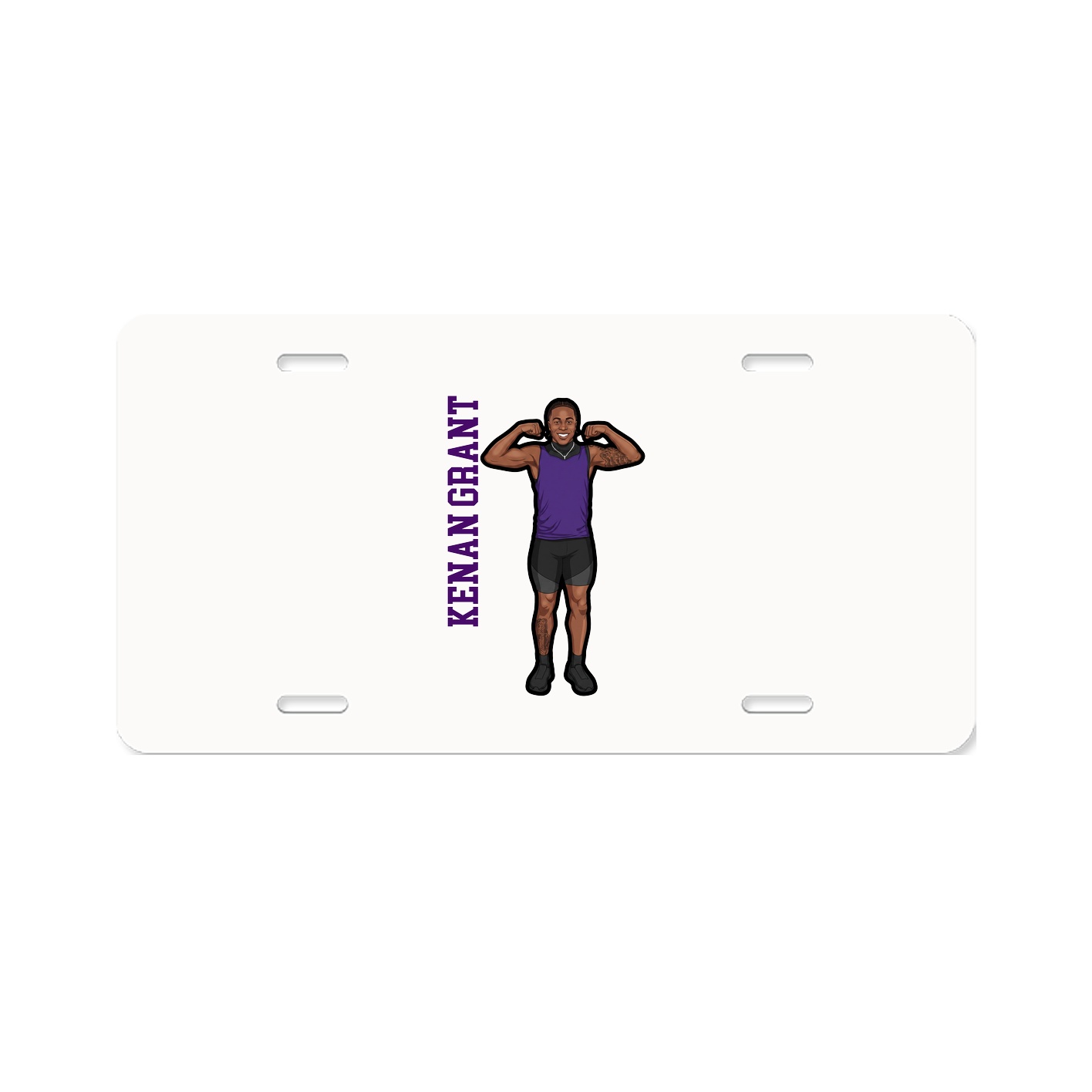 Aluminum License Plate