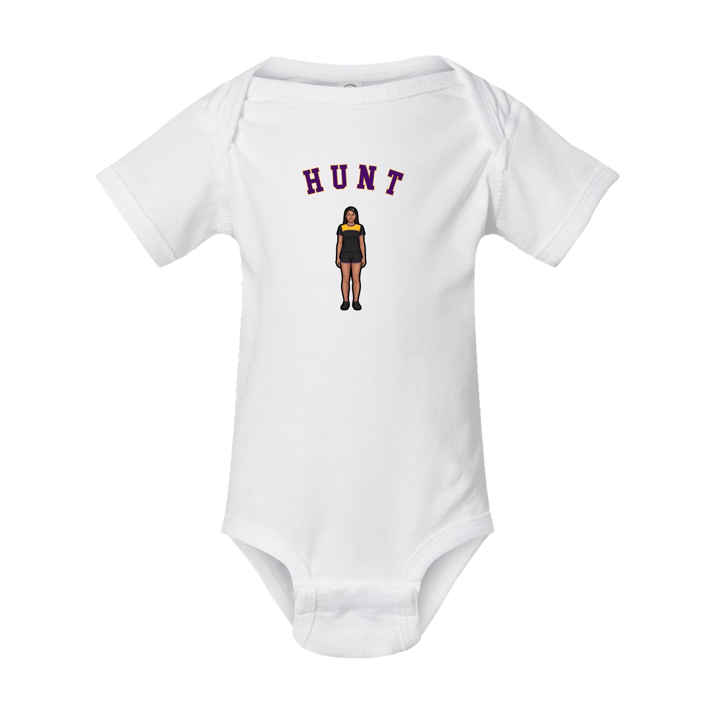 Baby Onesie — Shirsey Arch in White