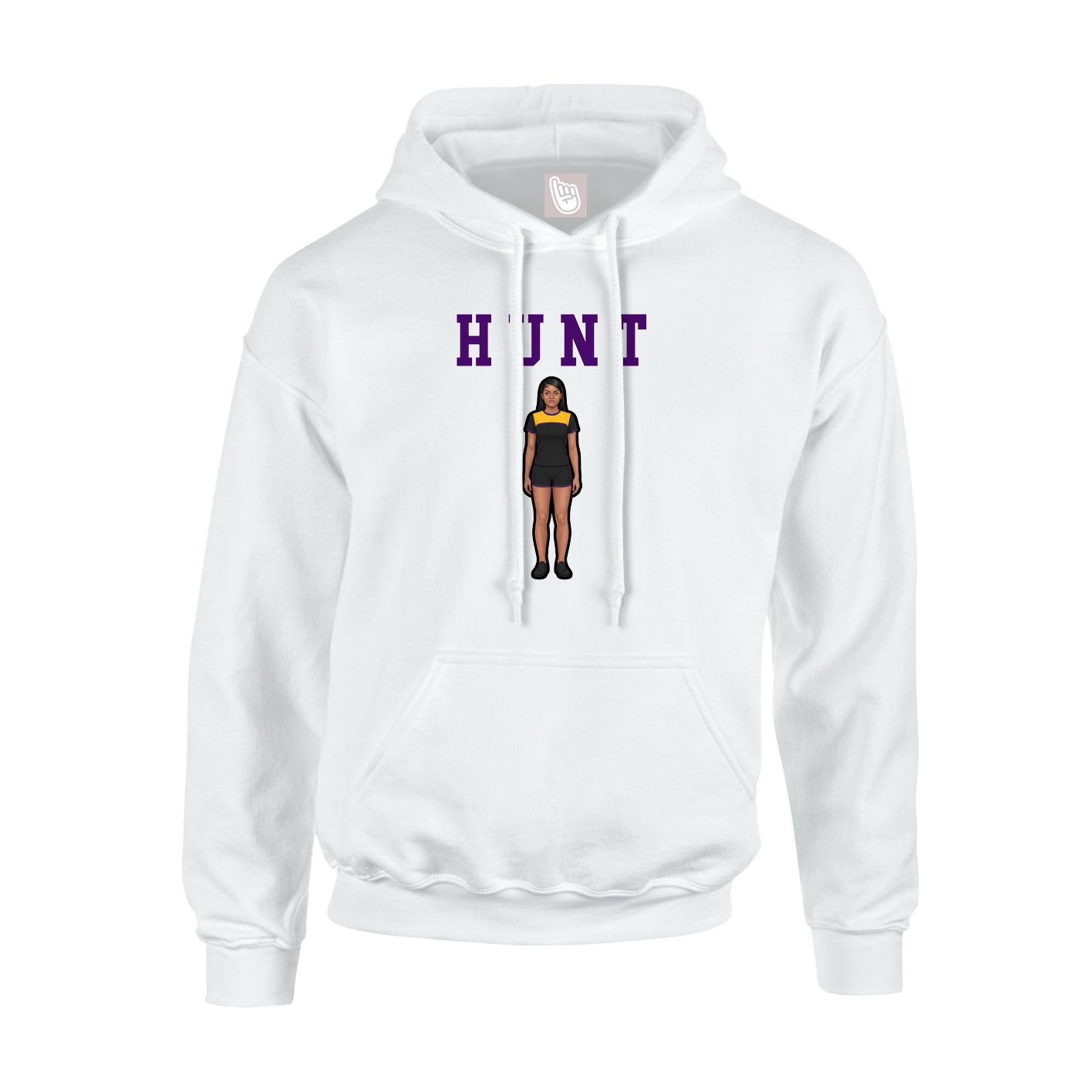 Youth Hoodie — Shirsey in White