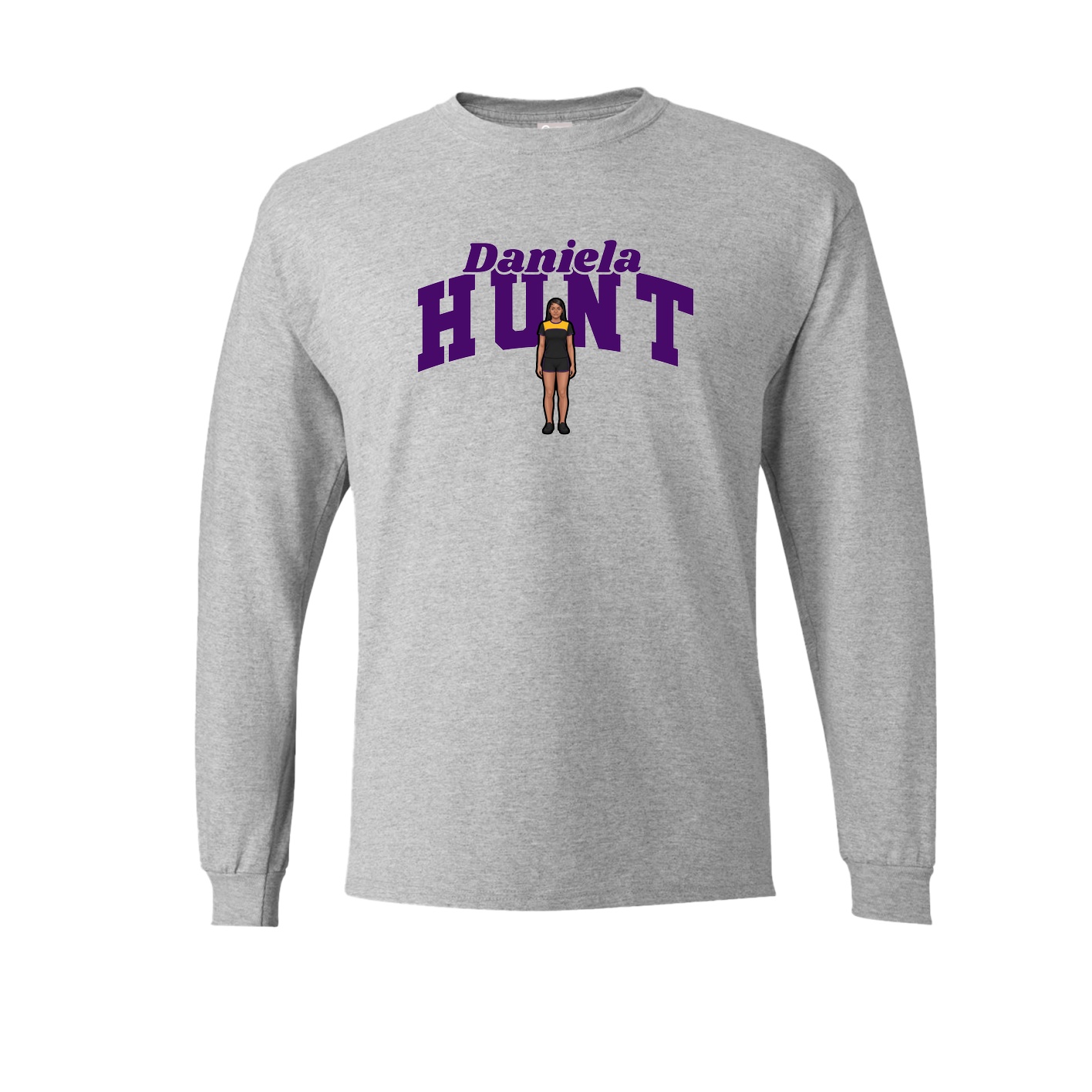 Long Sleeve Tee — Signature Arch in Grey