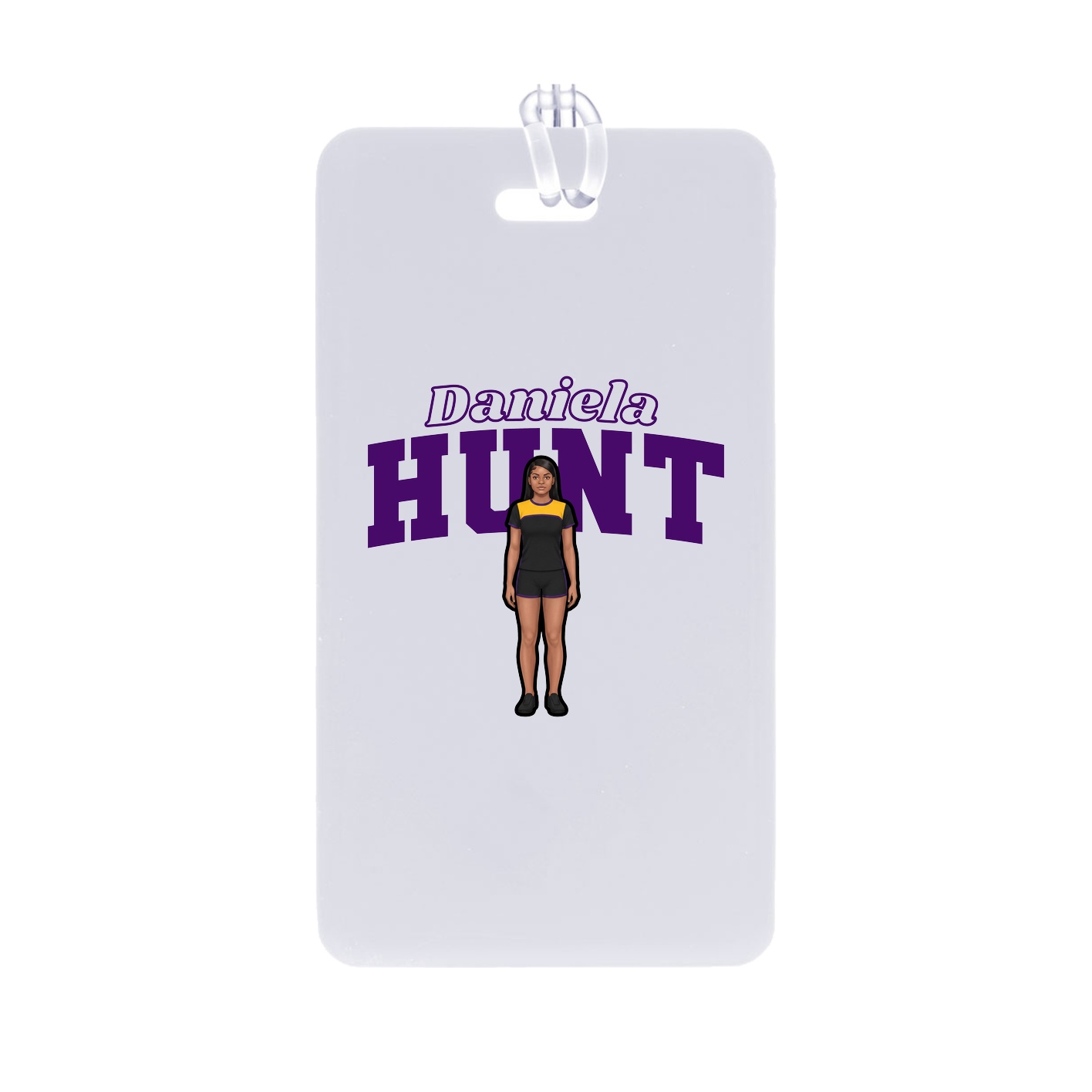 Bag Tag — Name Arch in Classic