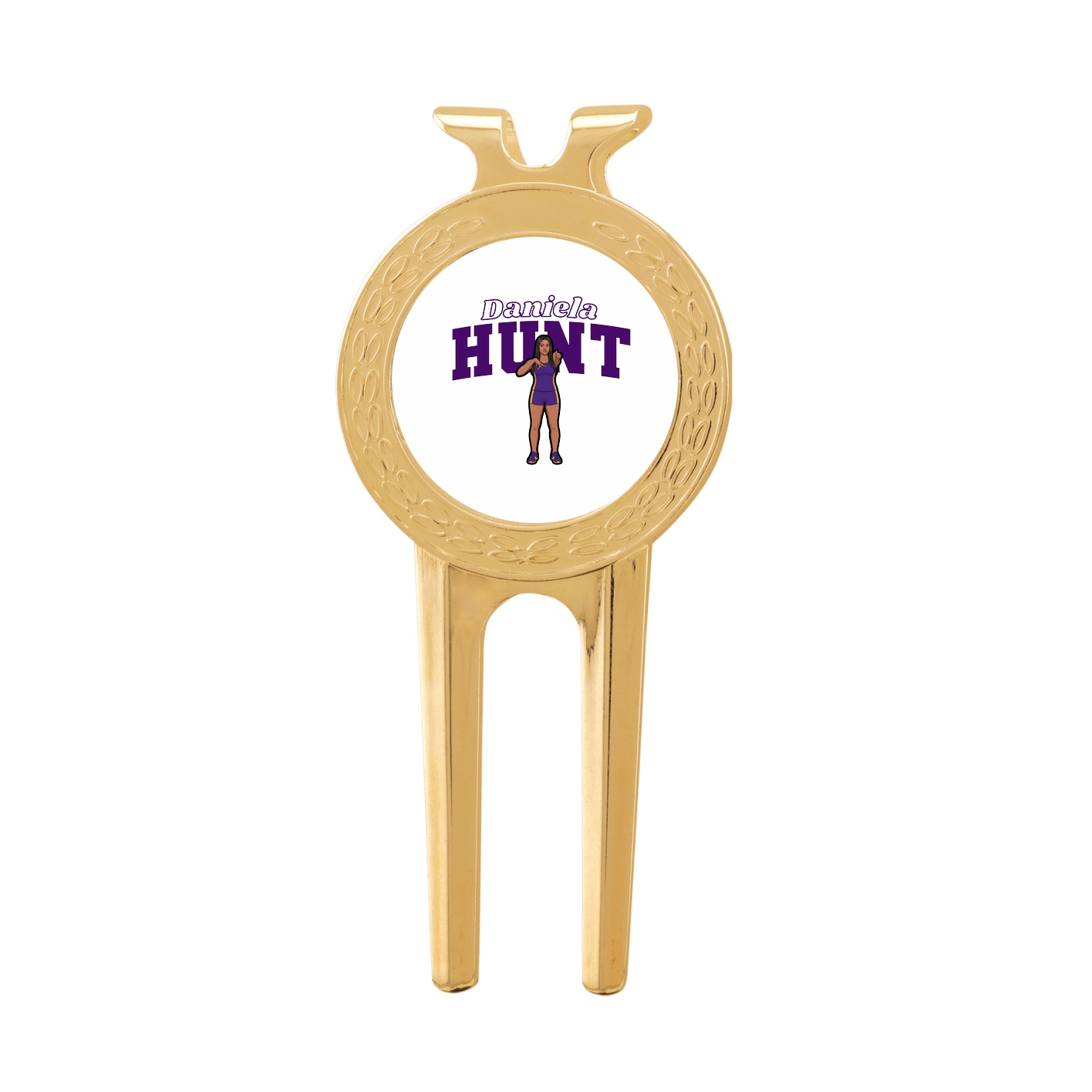 Divot Tool with Ball Marker — Name Arch in Classic