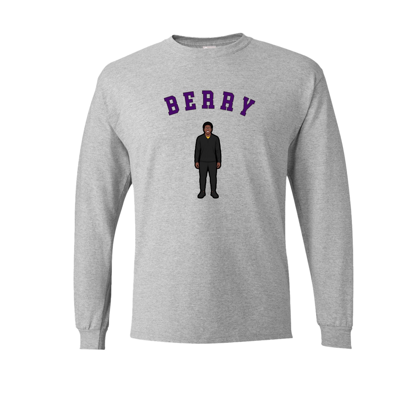 Long Sleeve Tee — Shirsey Arch in Grey