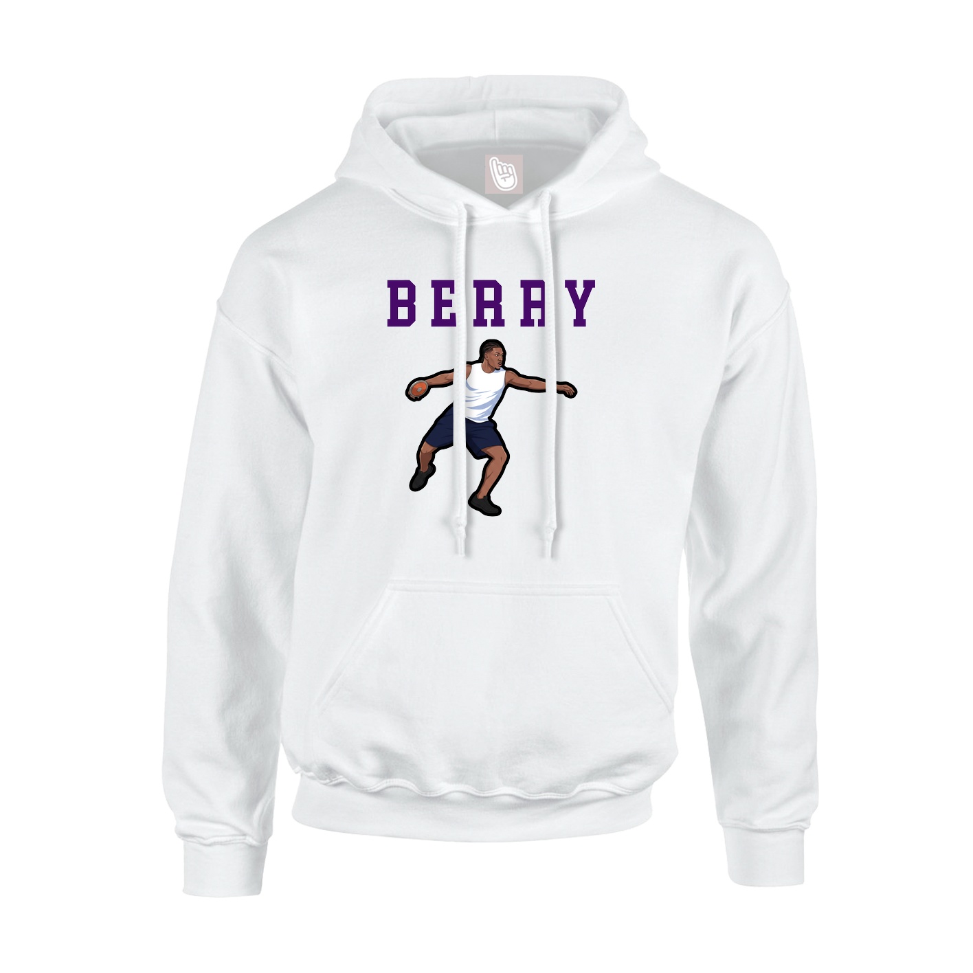 Hoodie — Shirsey in White