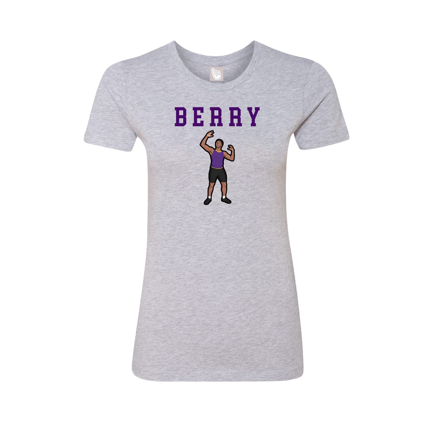 Fitted Women's Tee — Shirsey in Grey