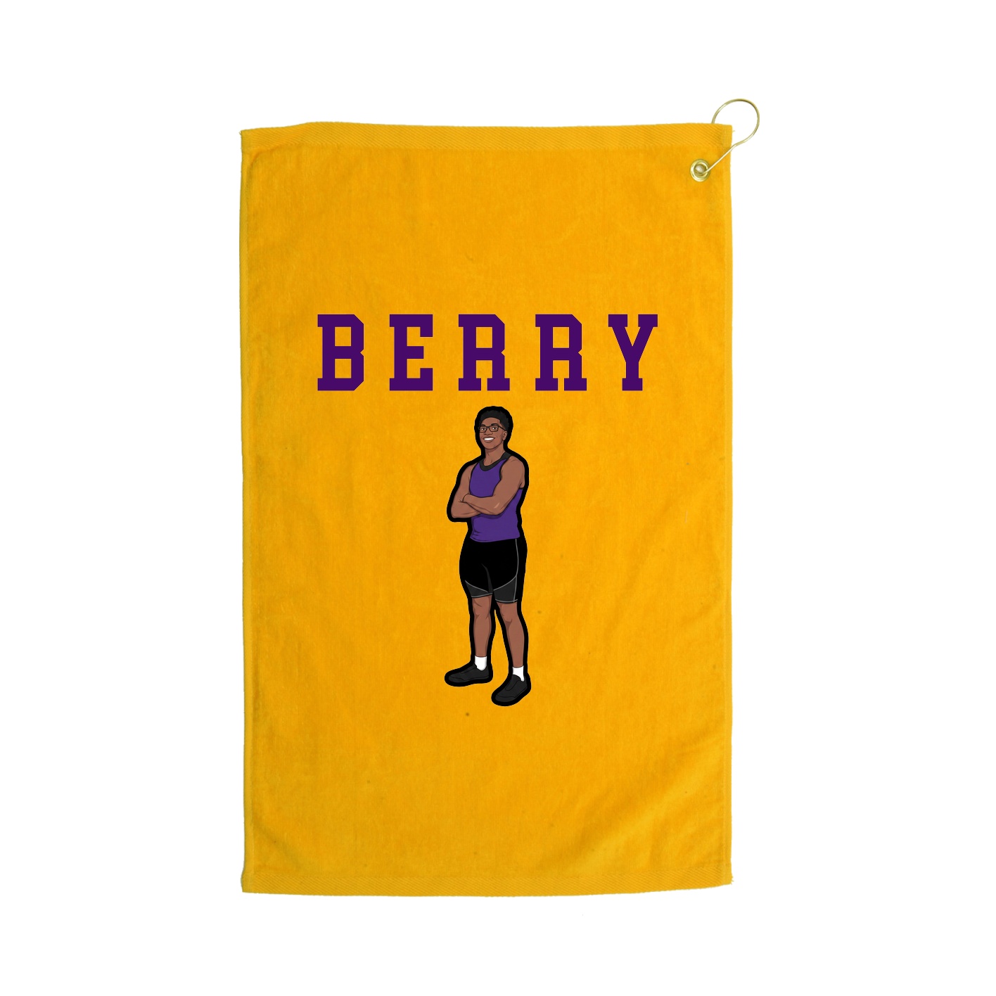 Golf Towel — Shirsey in Gold