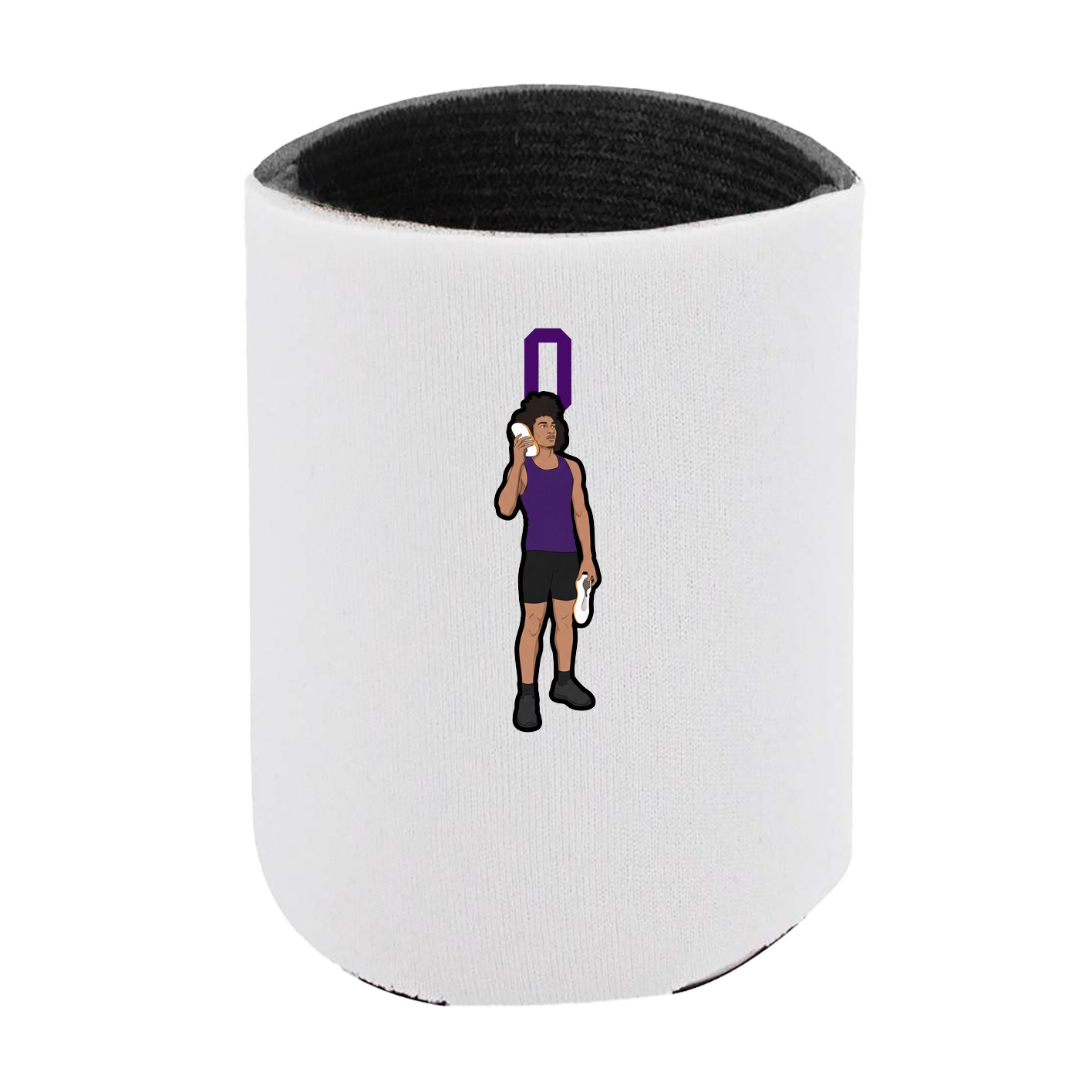 Can Holder — Number Top in White