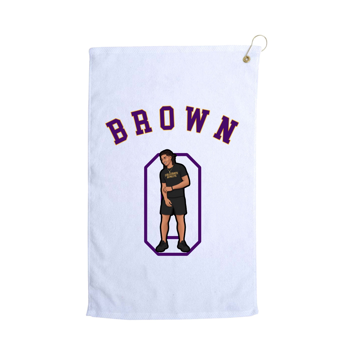 Terry Velour Golf Towel