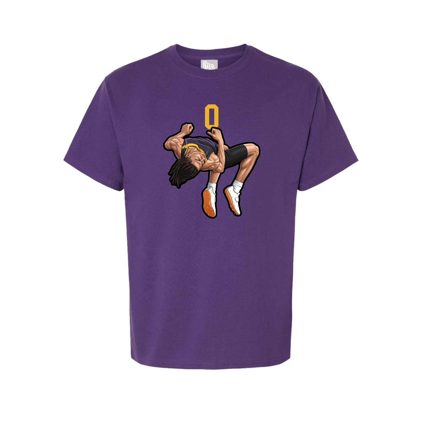 Tee — Number Top in Purple