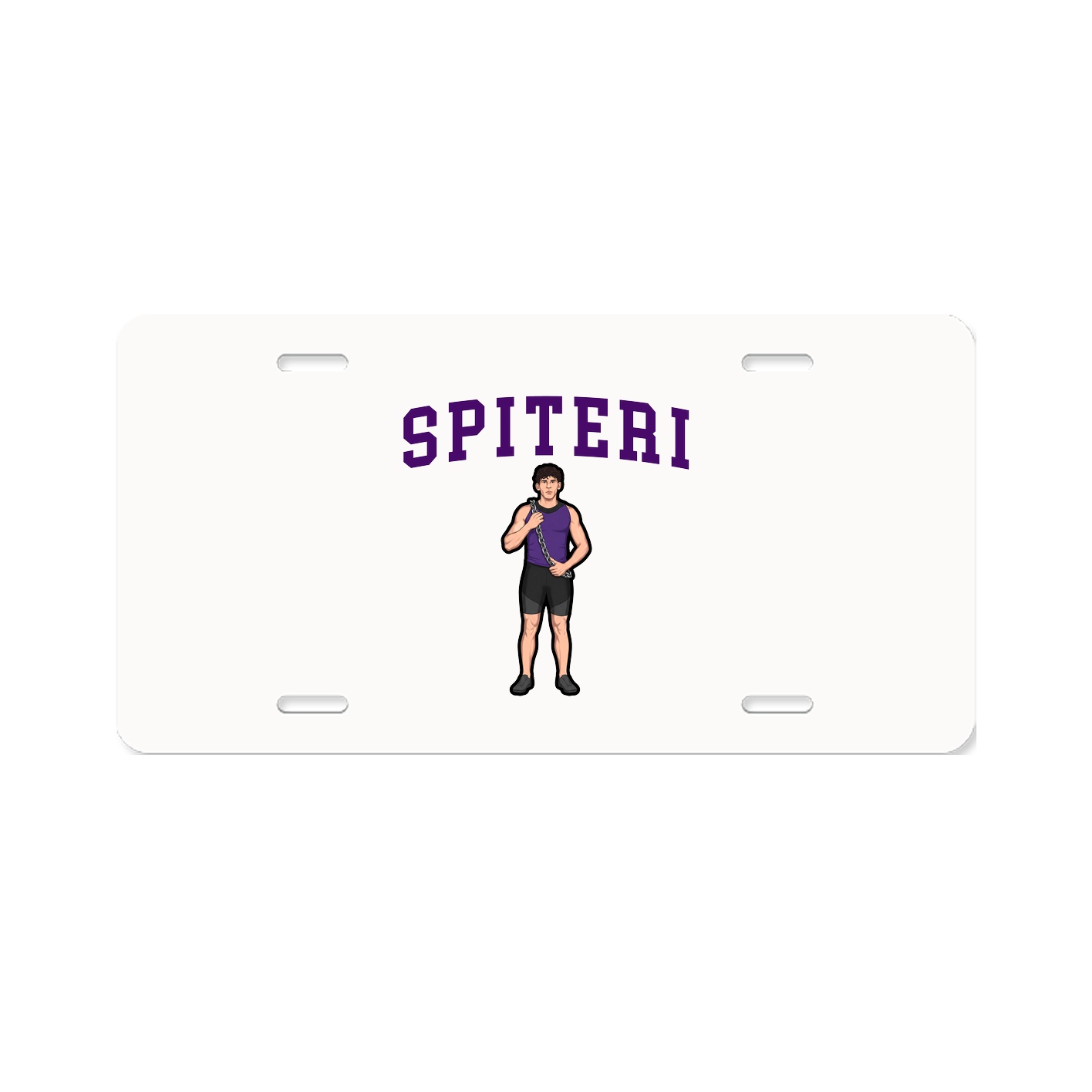 License Plate — Shirsey in Classic