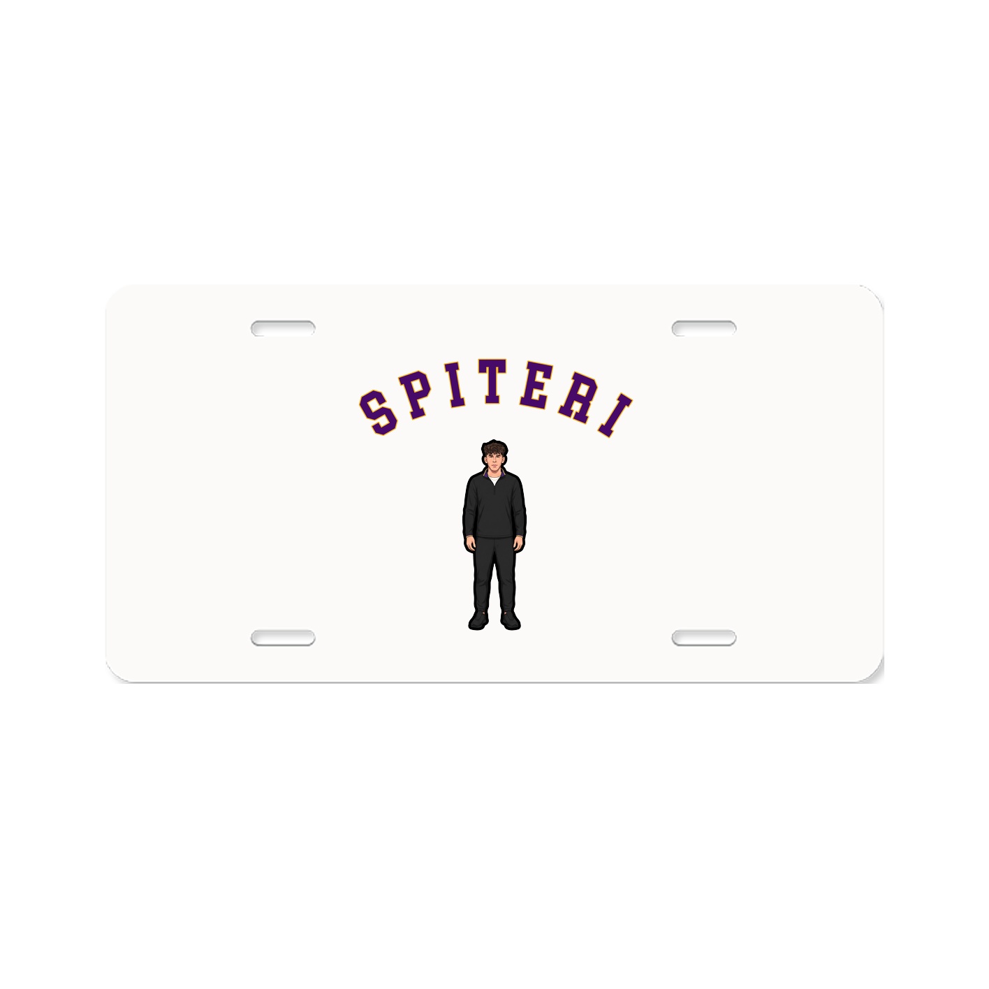 License Plate — Shirsey Arch in Classic