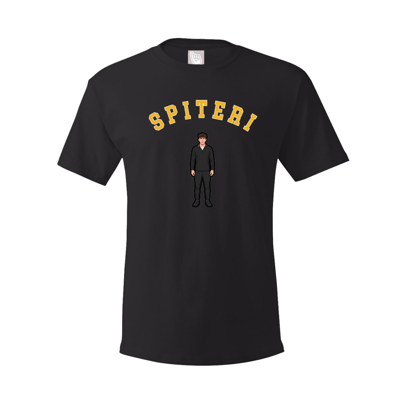 Youth Tee — Shirsey Arch in Black