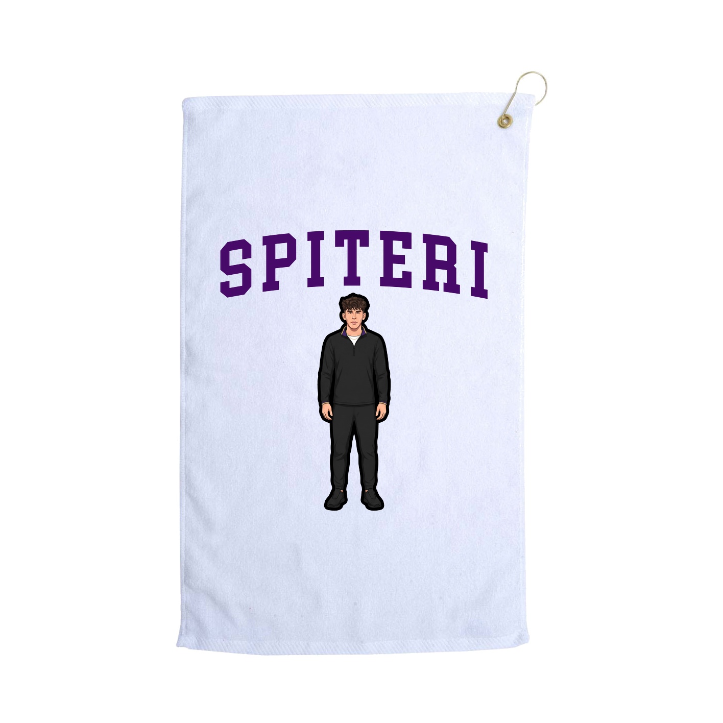 Golf Towel — Shirsey in White