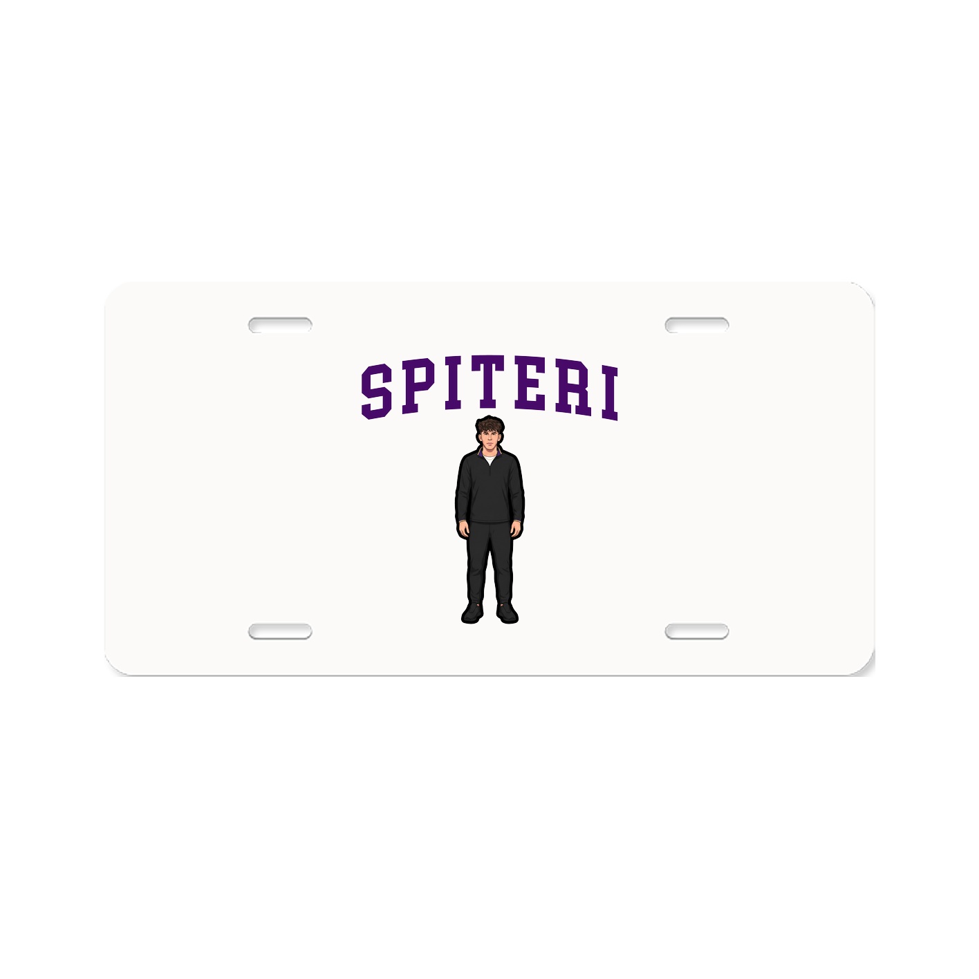 License Plate — Shirsey in Classic