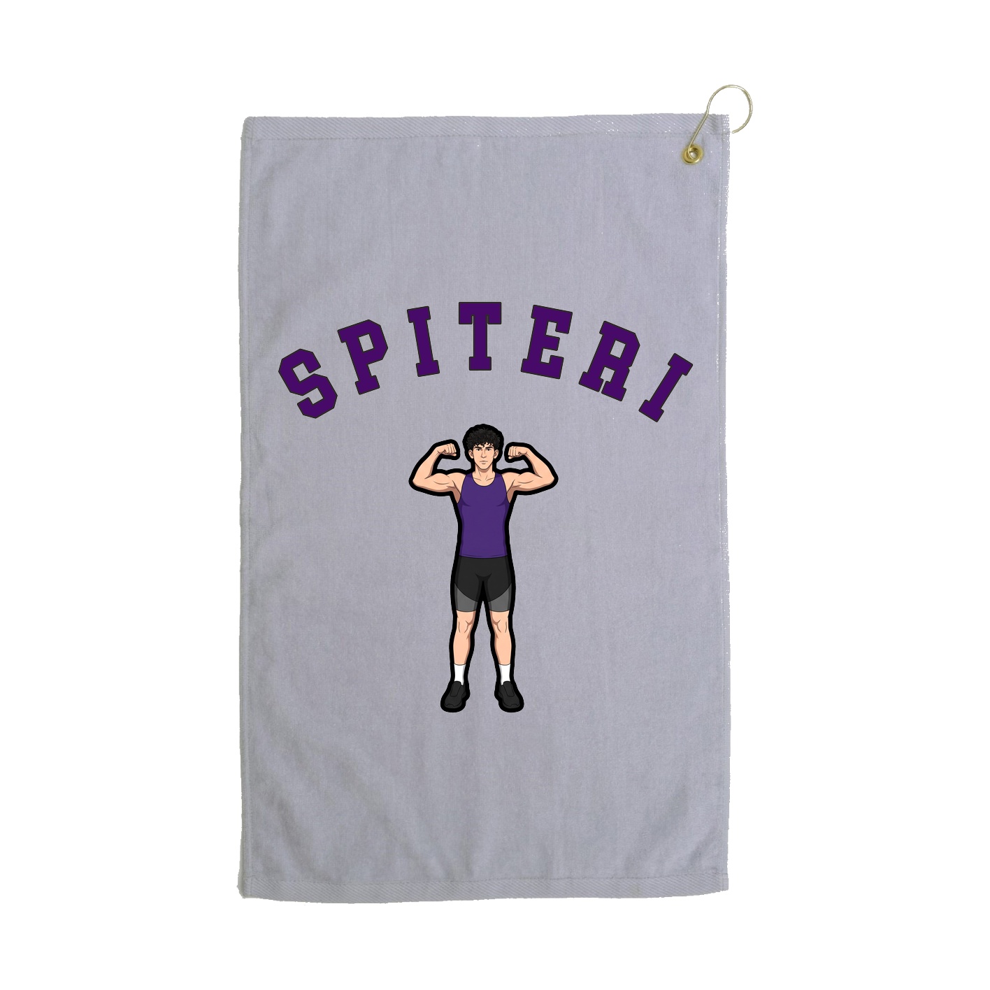 Golf Towel — Shirsey Arch in Grey