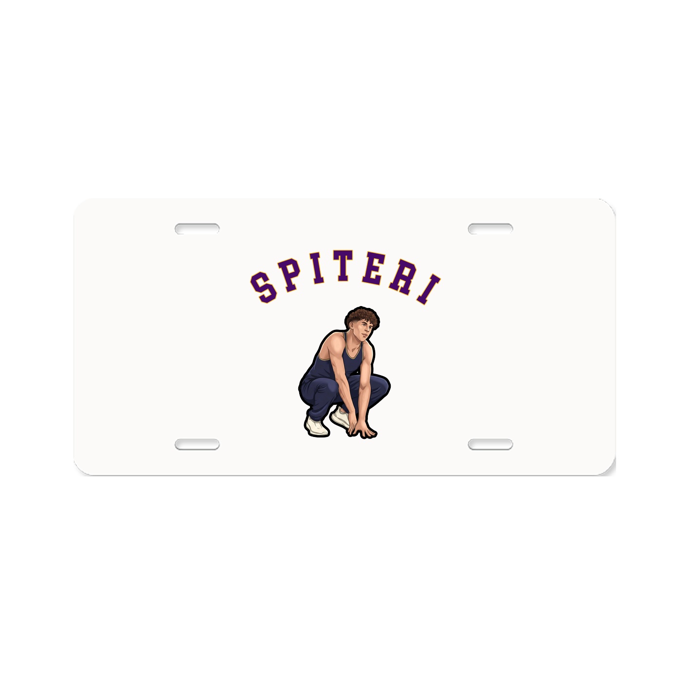 License Plate — Shirsey Arch in Classic