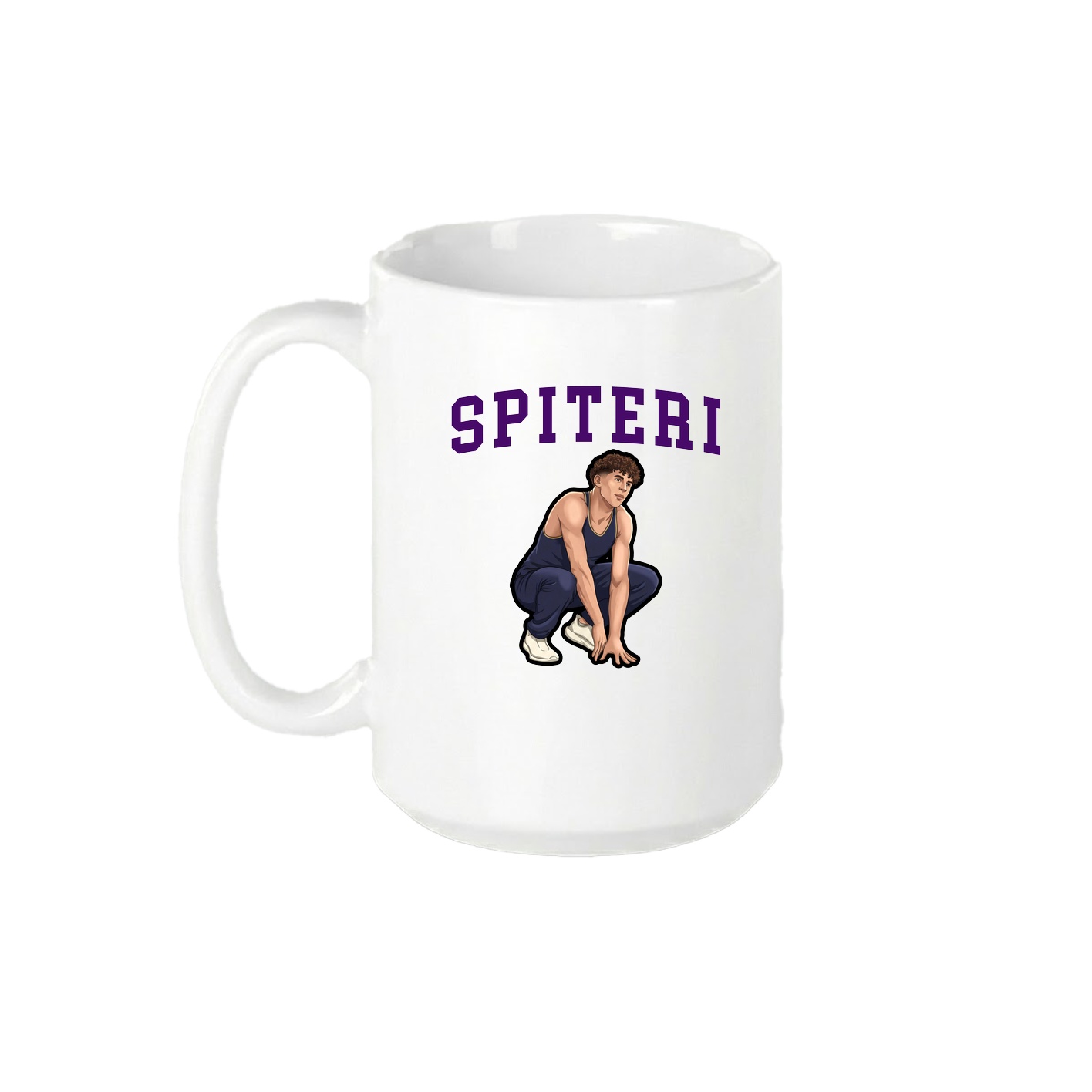 15oz Coffee Mug — Shirsey in White