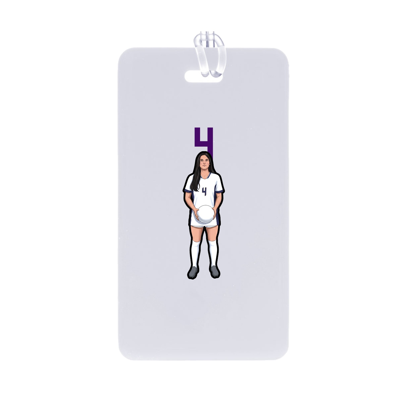 Bag Tag — Number Top in Classic