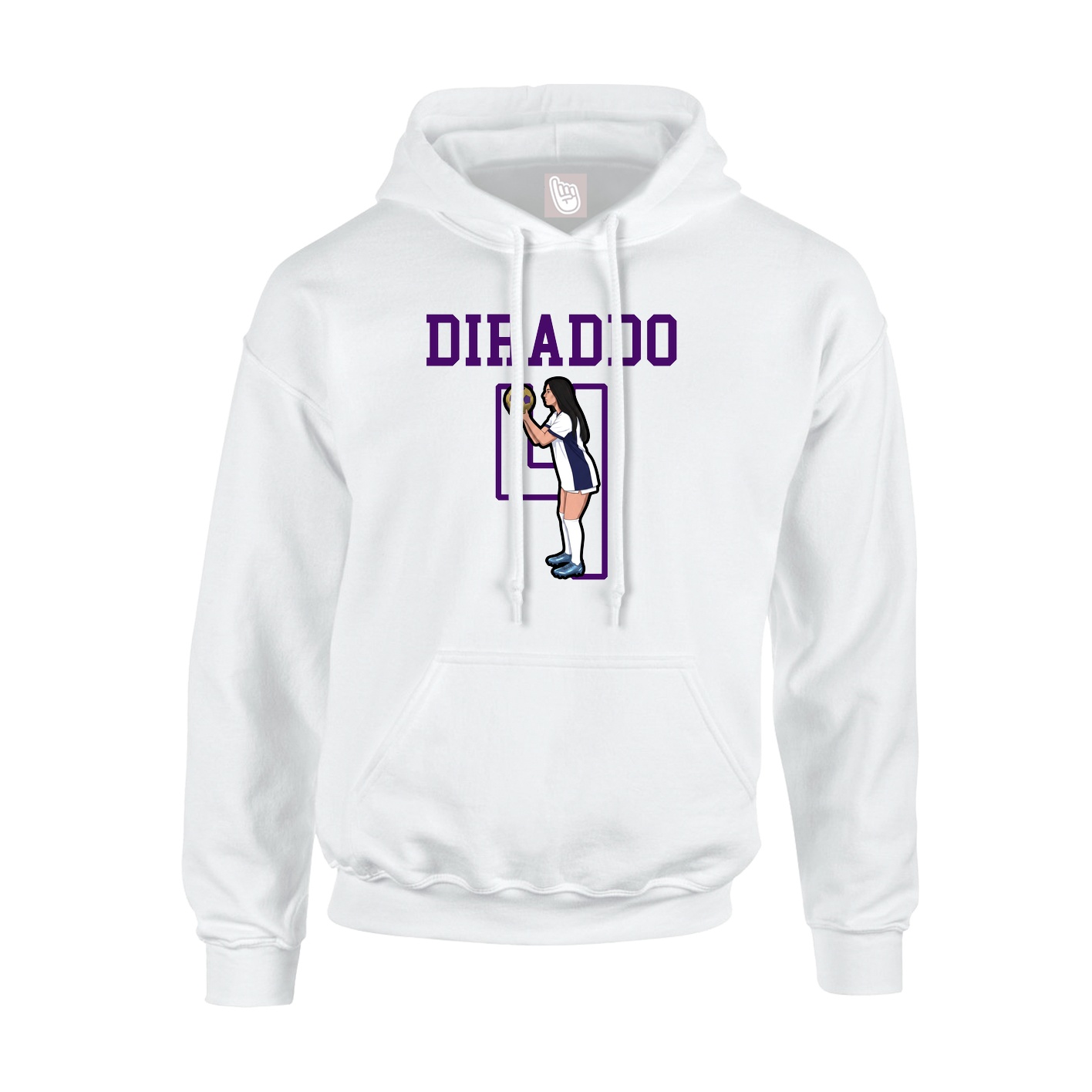 Youth Hoodie — Shirsey in White