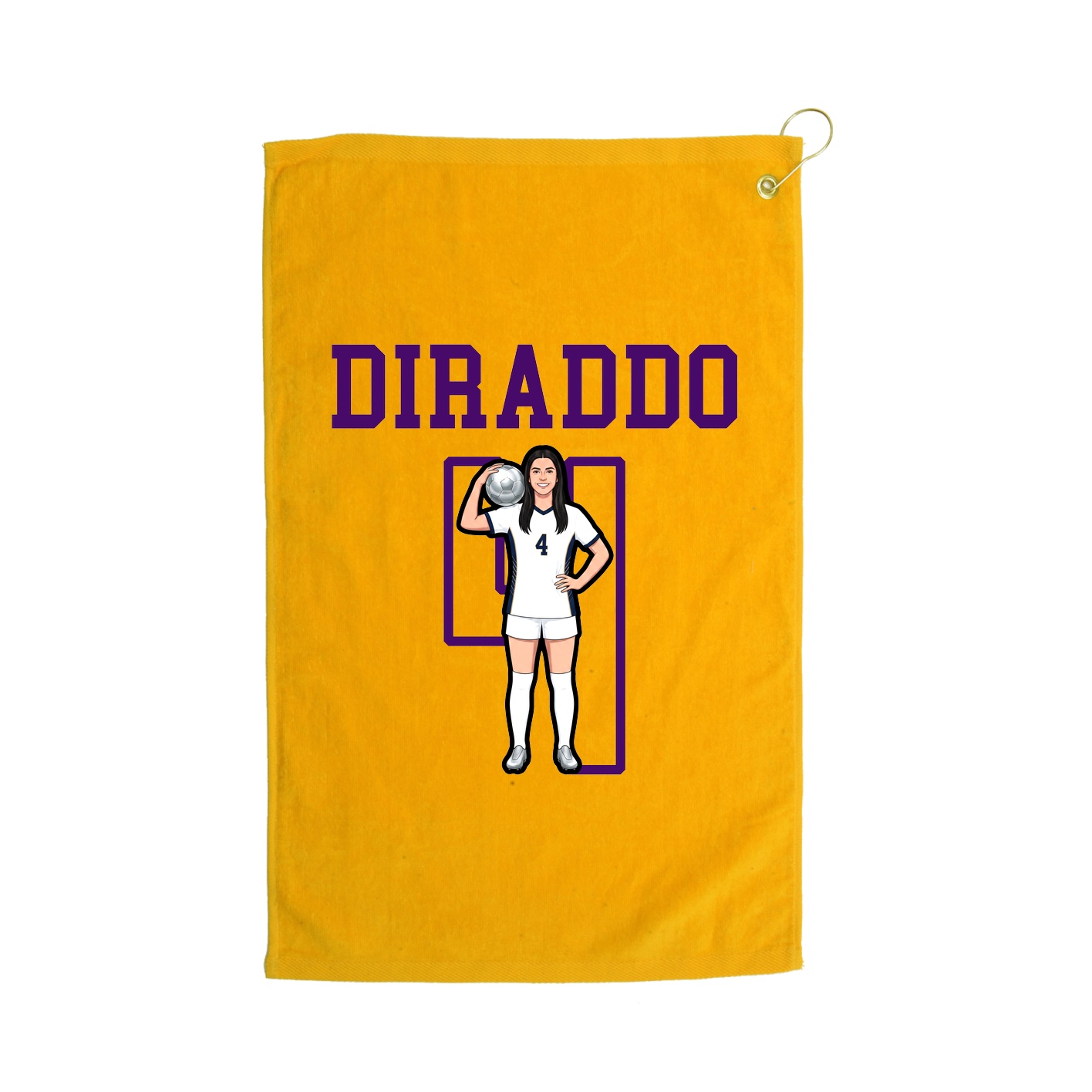 Golf Towel — Shirsey in Gold