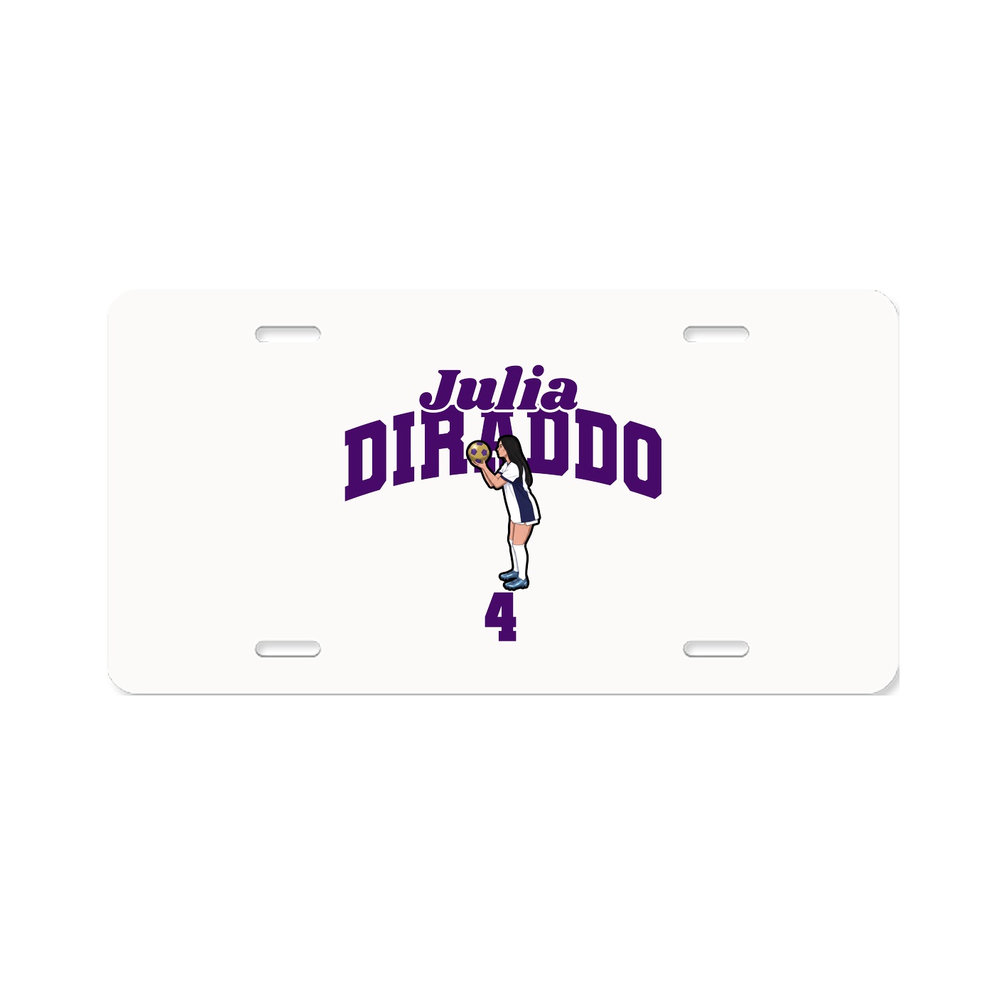 License Plate — Signature Arch in Classic
