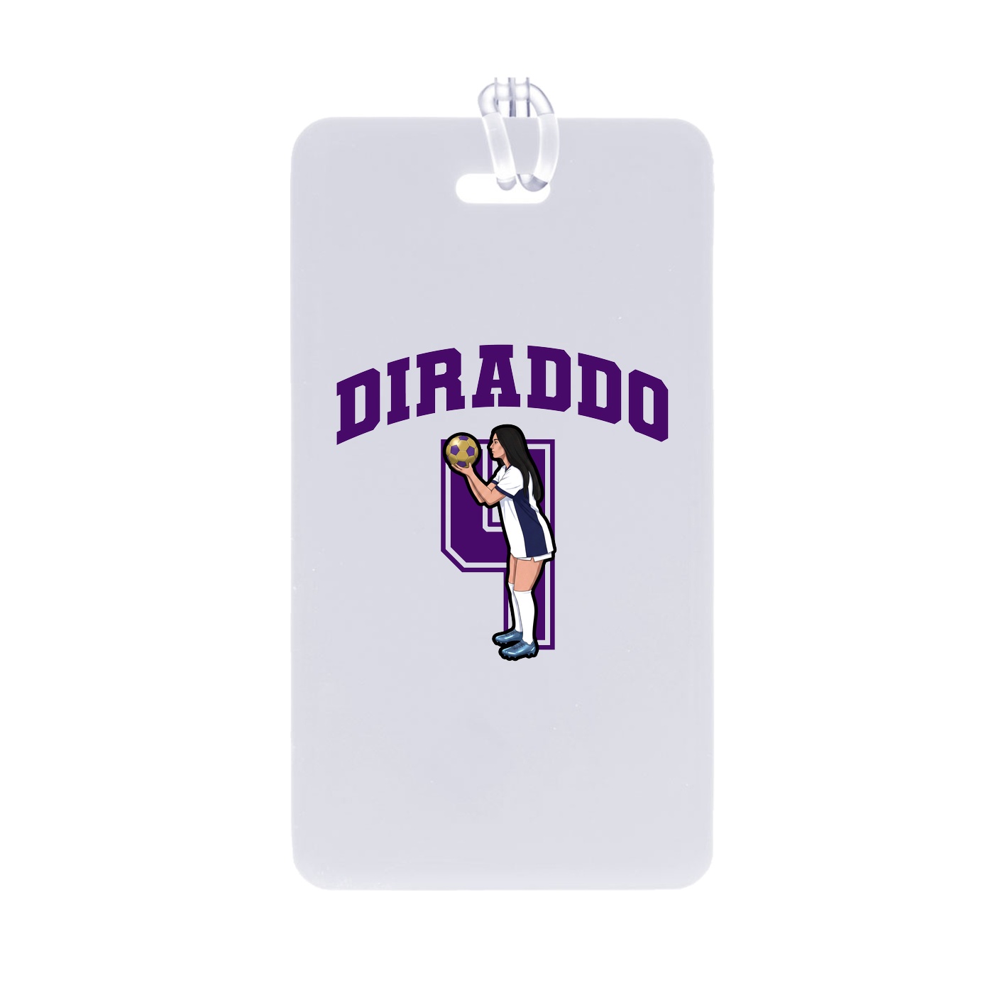 Bag Tag — Number in Classic